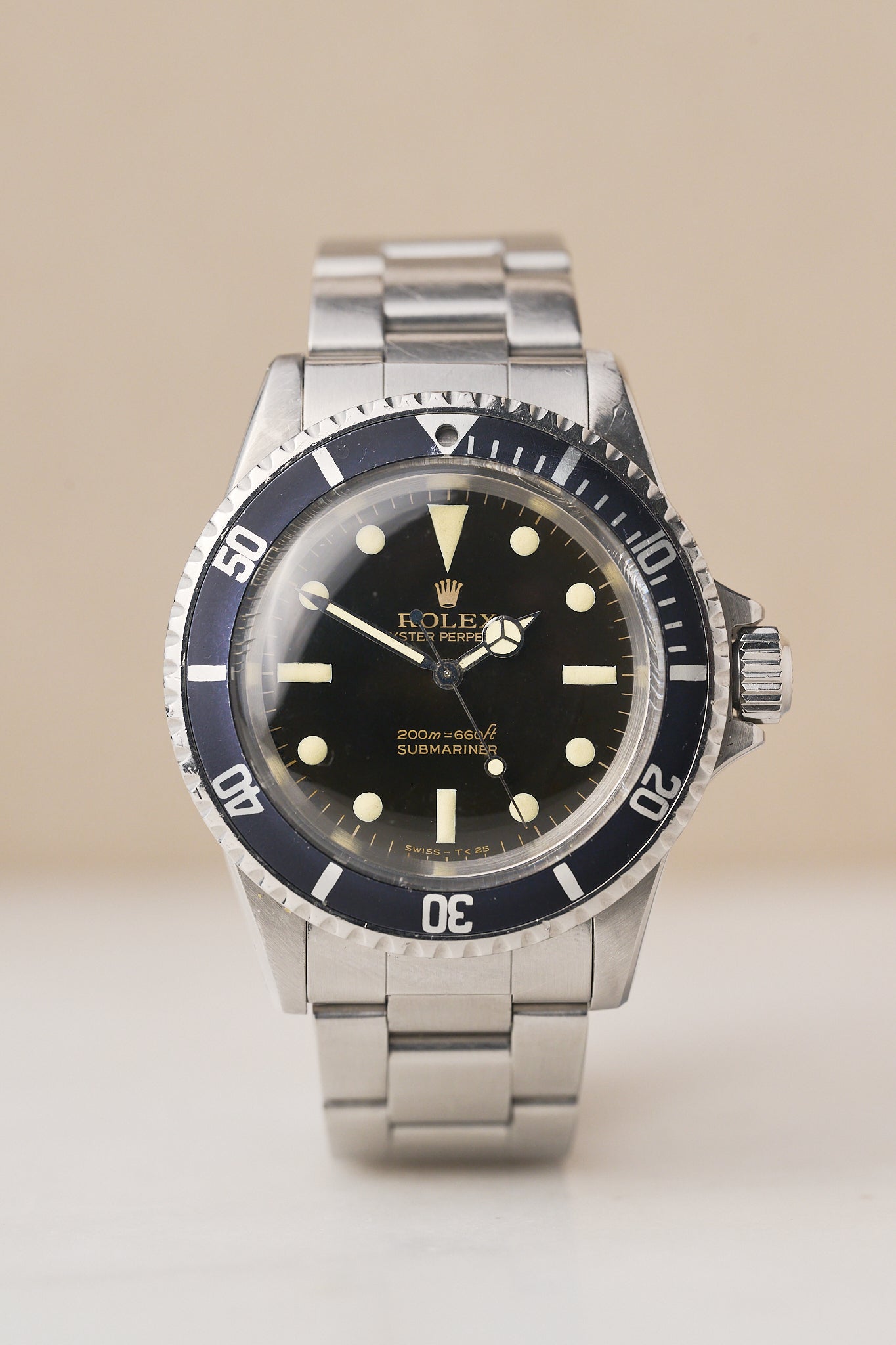 Rolex Submariner 5513 Bart Simpson Gilt Dial Fathom Watches