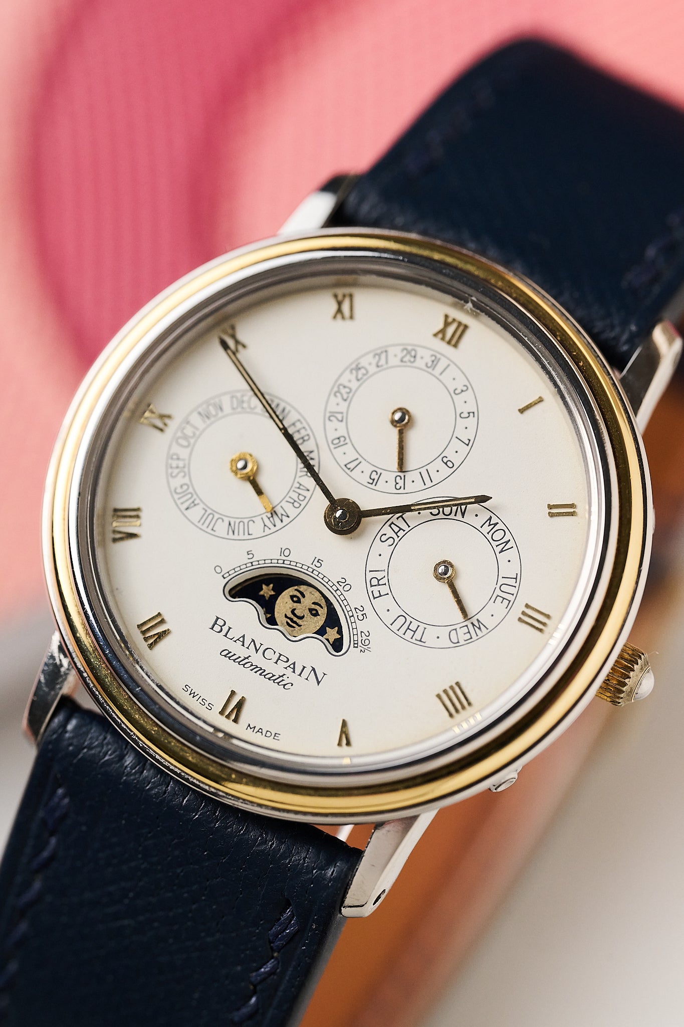 BLANCPAIN VILLERET PERPETUAL CALENDAR MOONPHASE