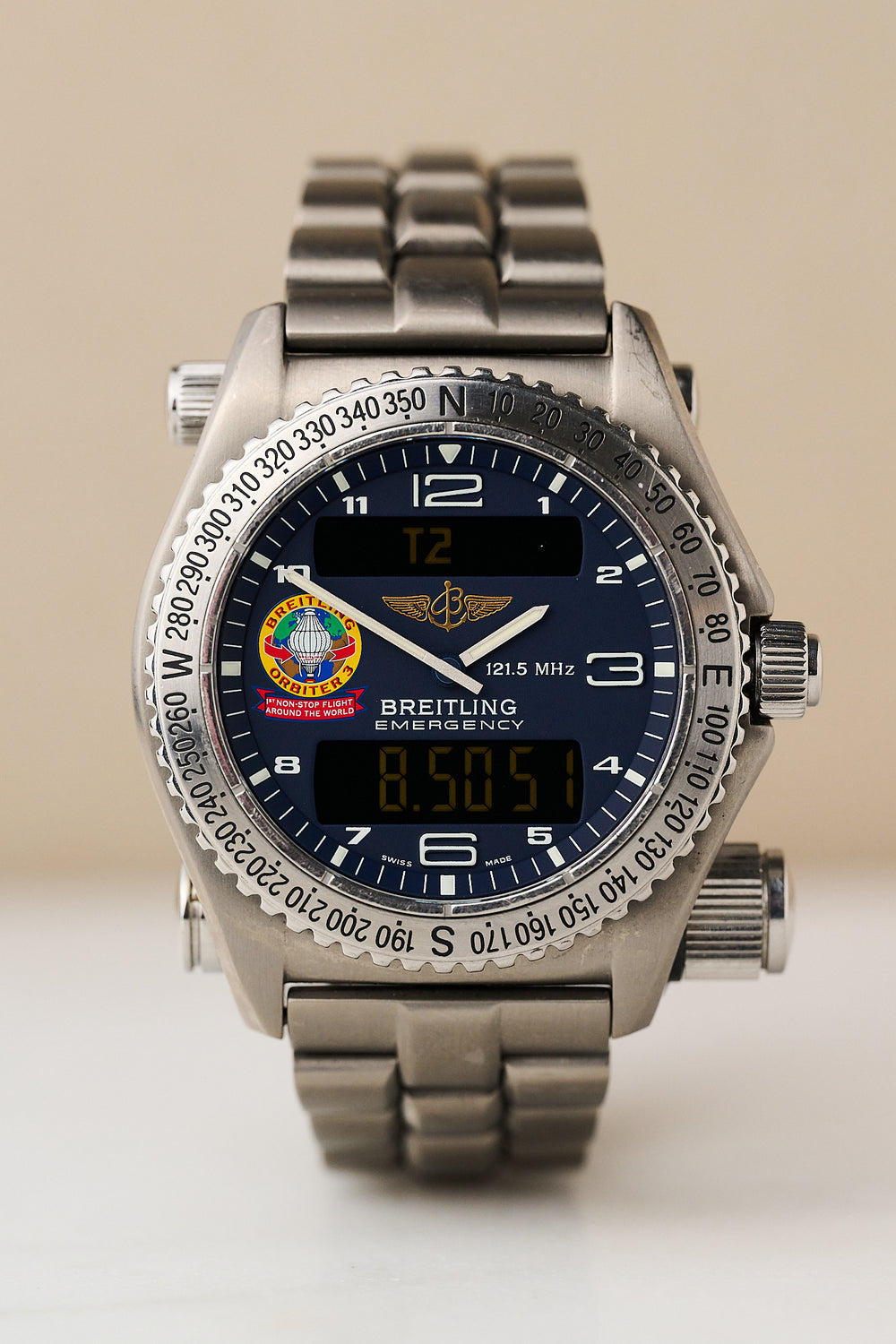 BREITLING EMERGENCY 'ORBITER 3' FULL SET