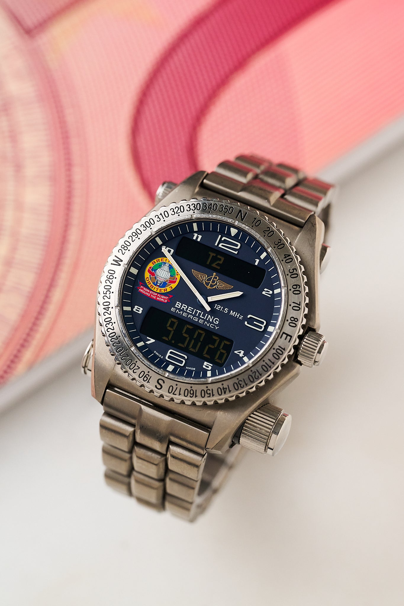 BREITLING EMERGENCY 'ORBITER 3' FULL SET