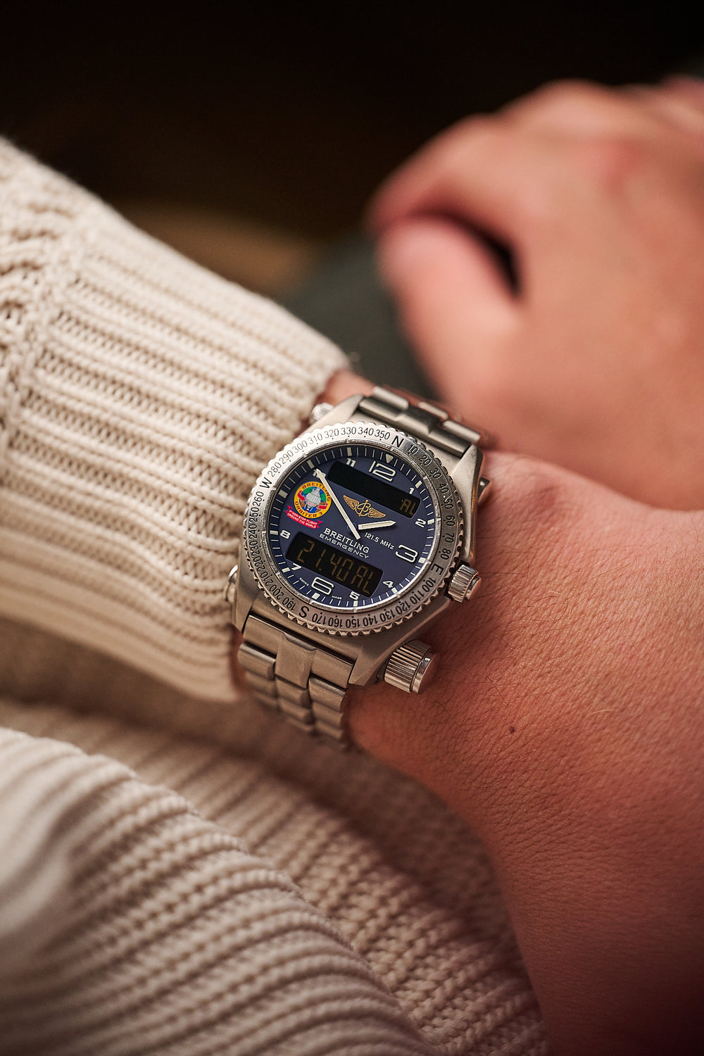 BREITLING EMERGENCY 'ORBITER 3' FULL SET