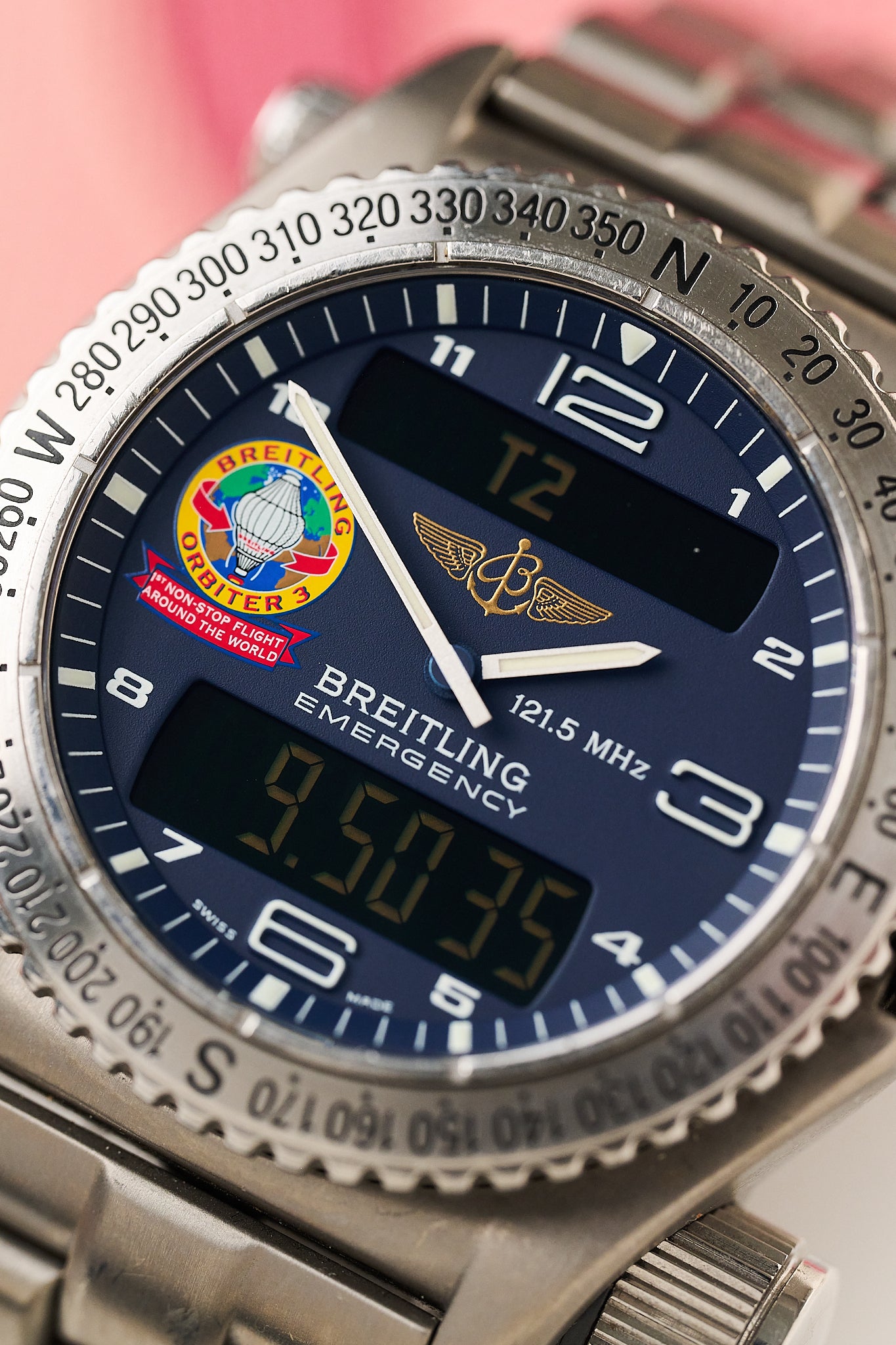 BREITLING EMERGENCY 'ORBITER 3' FULL SET