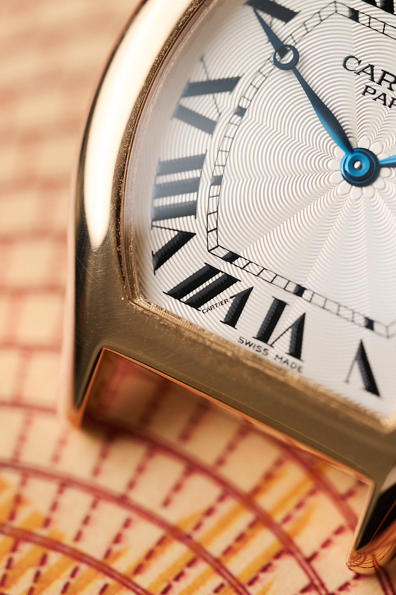 CARTIER TORTUE LARGE 'CPCP' 2498E 18K ROSE GOLD