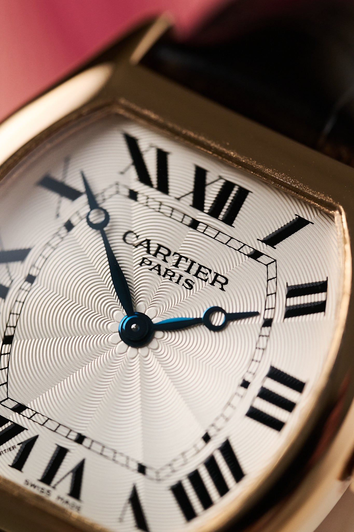 CARTIER TORTUE LARGE 'CPCP' 2498E 18K ROSE GOLD