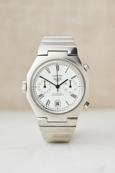 Heuer Cortina Chronograph Fathom Watches