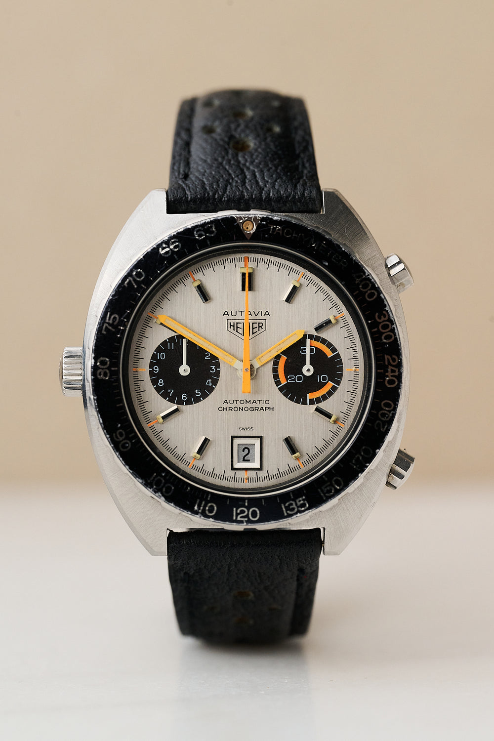 HEUER AUTAVIA 11630MH 'ORANGE BOY'
