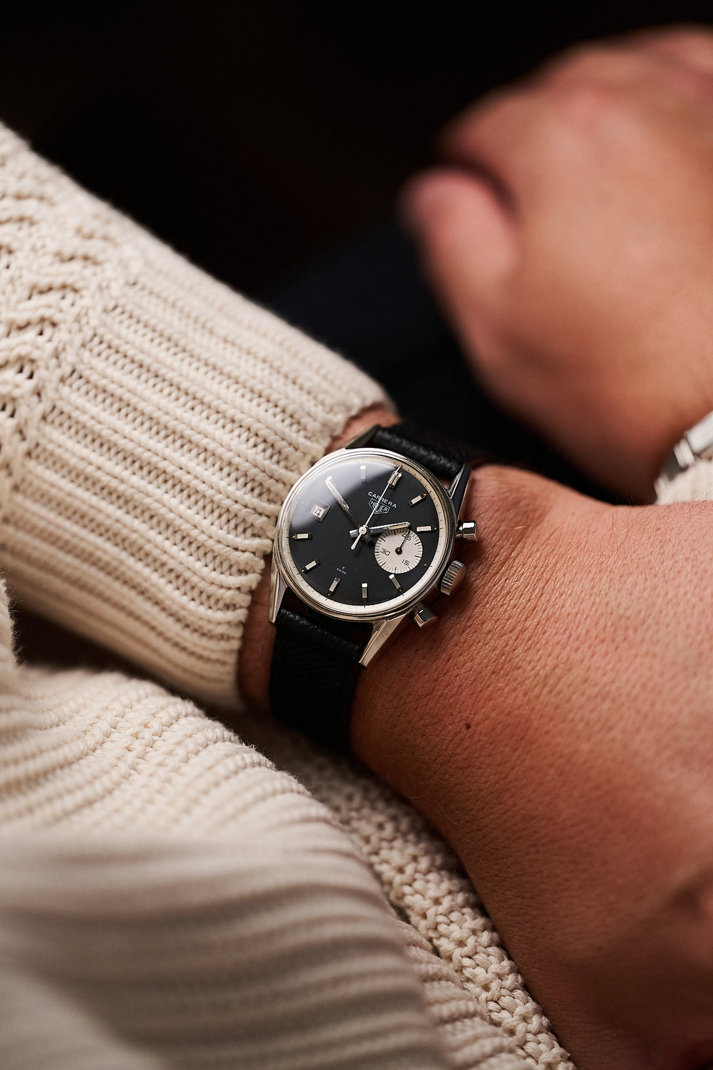HEUER CARRERA DATO 45 'SECOND EXECUTION'