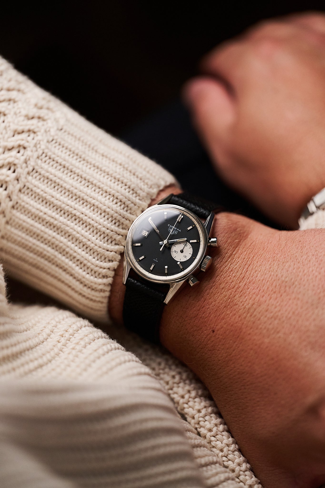 HEUER CARRERA DATO 45 'SECOND EXECUTION'