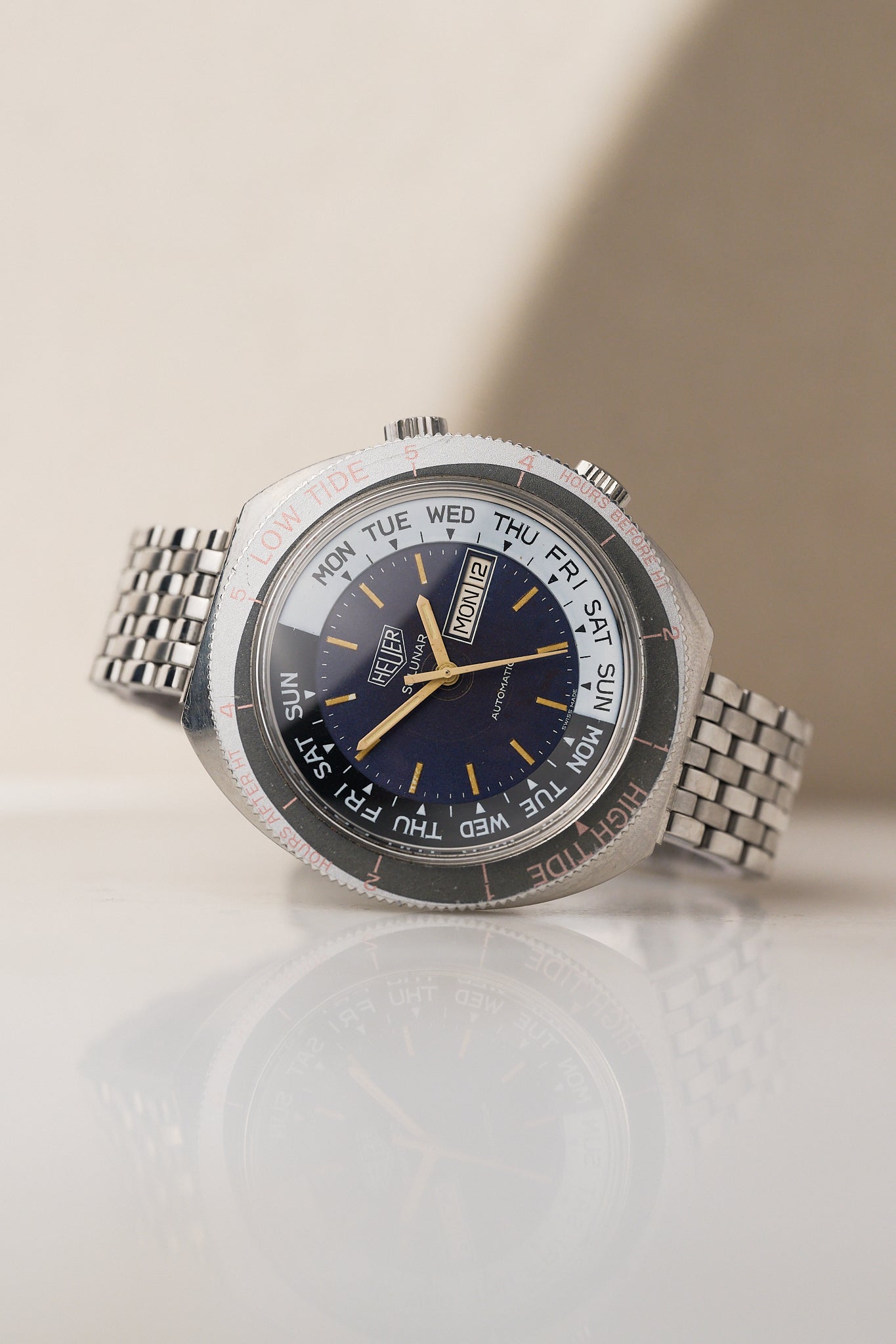 HEUER SOLUNAR "TIDE WATCH"