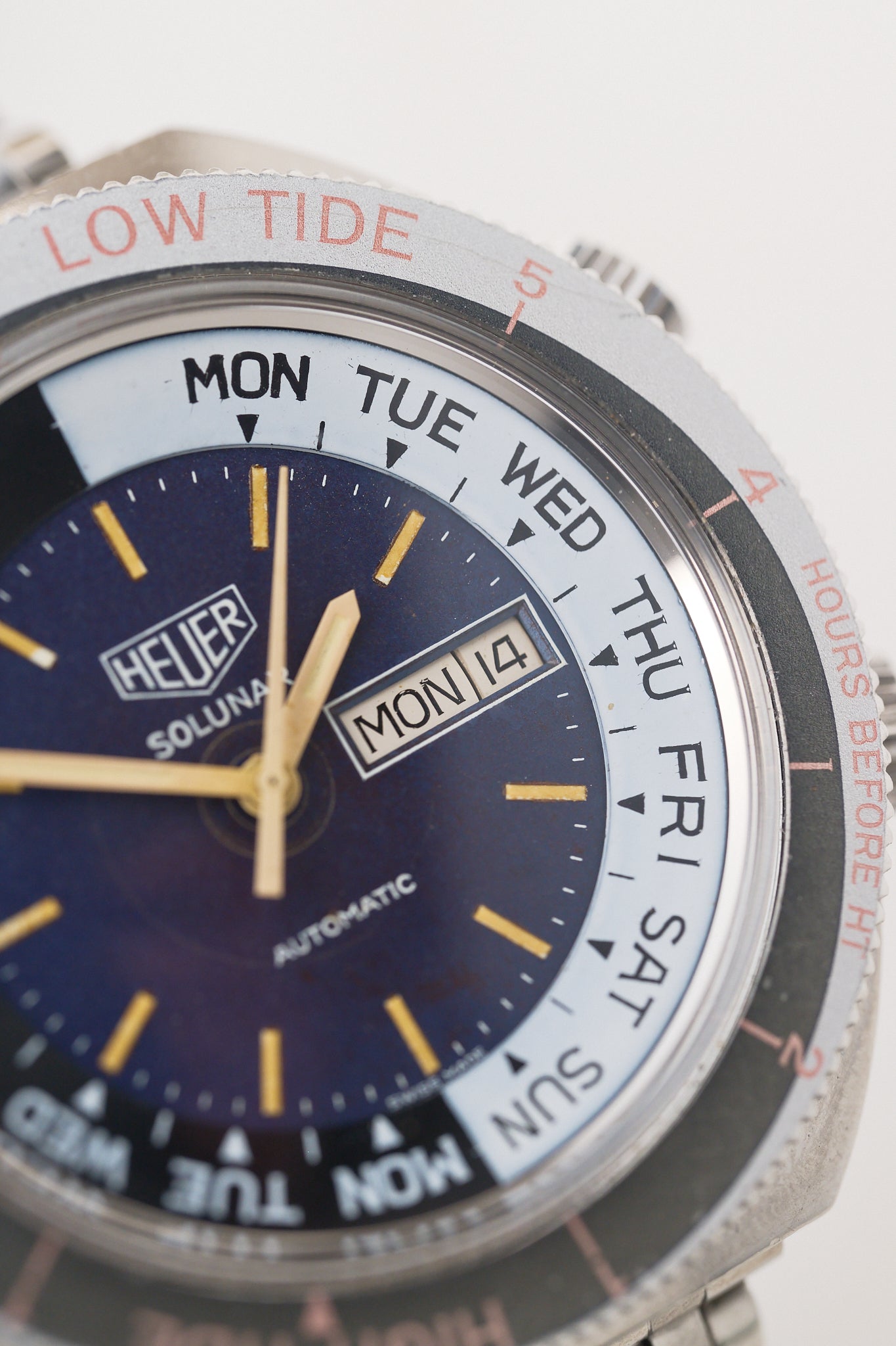 HEUER SOLUNAR "TIDE WATCH"