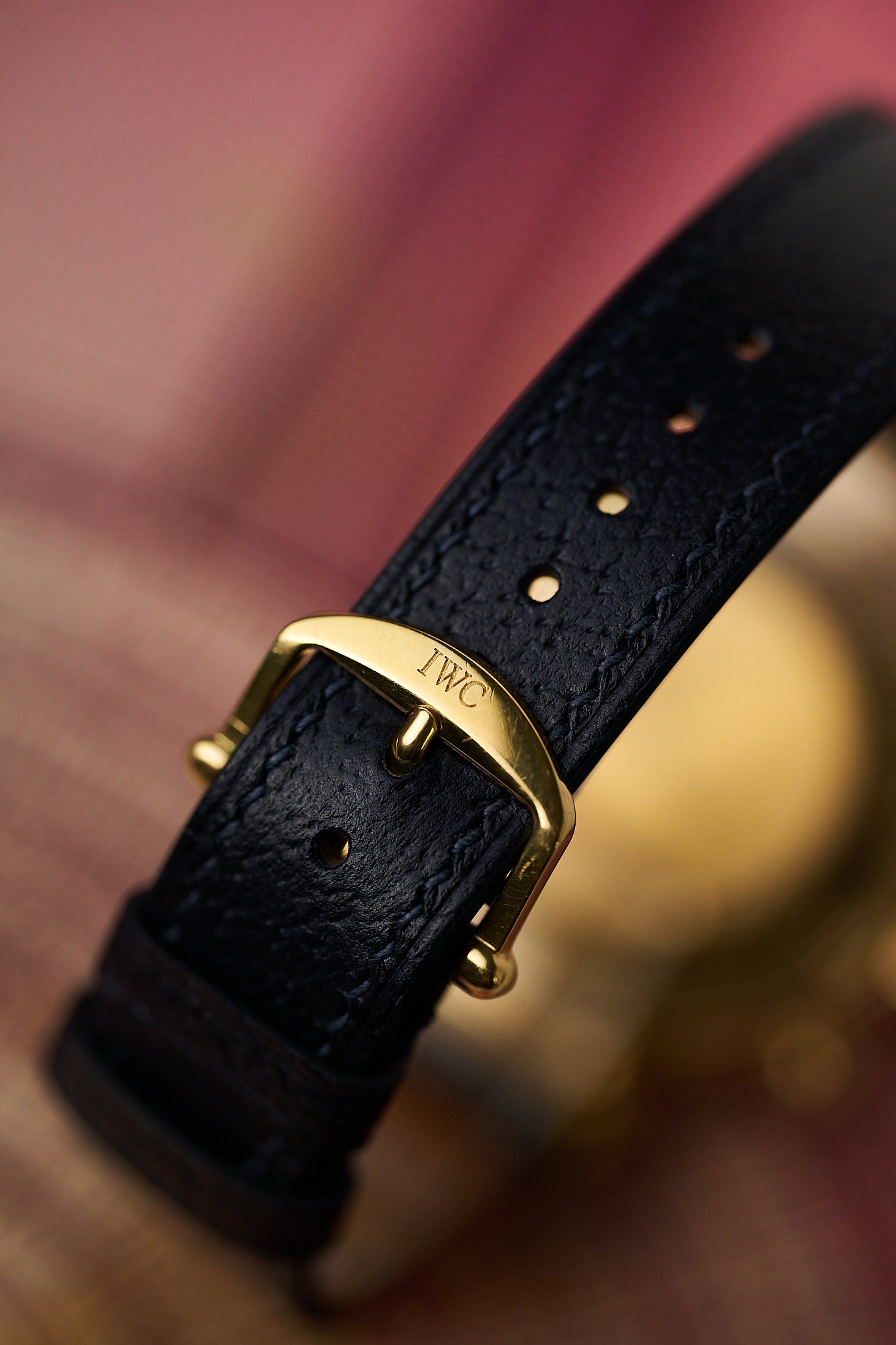 IWC DA VINCI 18K YELLOW GOLD 'PERPETUAL CALENDAR CHRONOGRAPH'