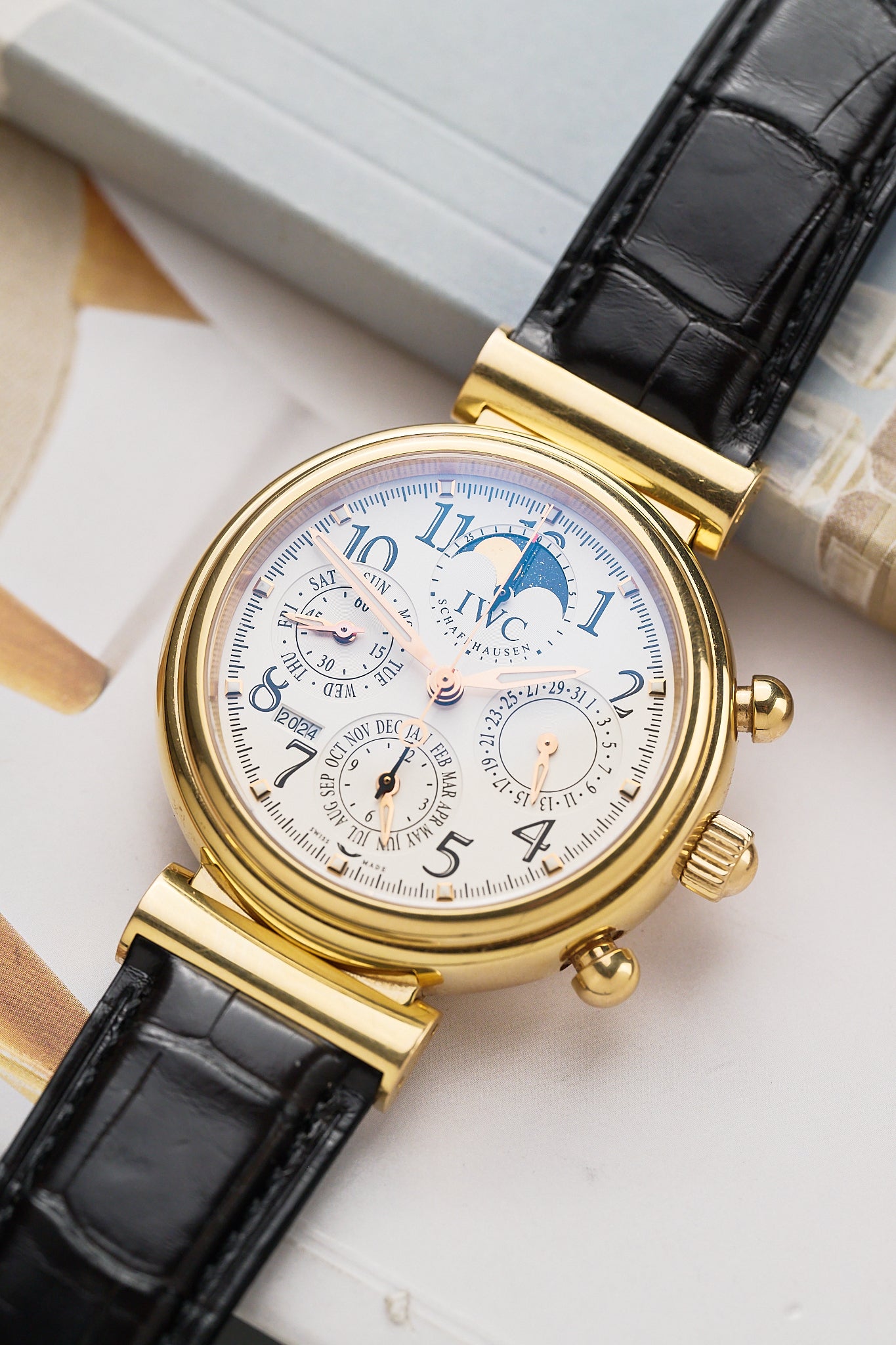 IWC DA VINCI PERPETUAL CALENDAR CHRONOGRAPH