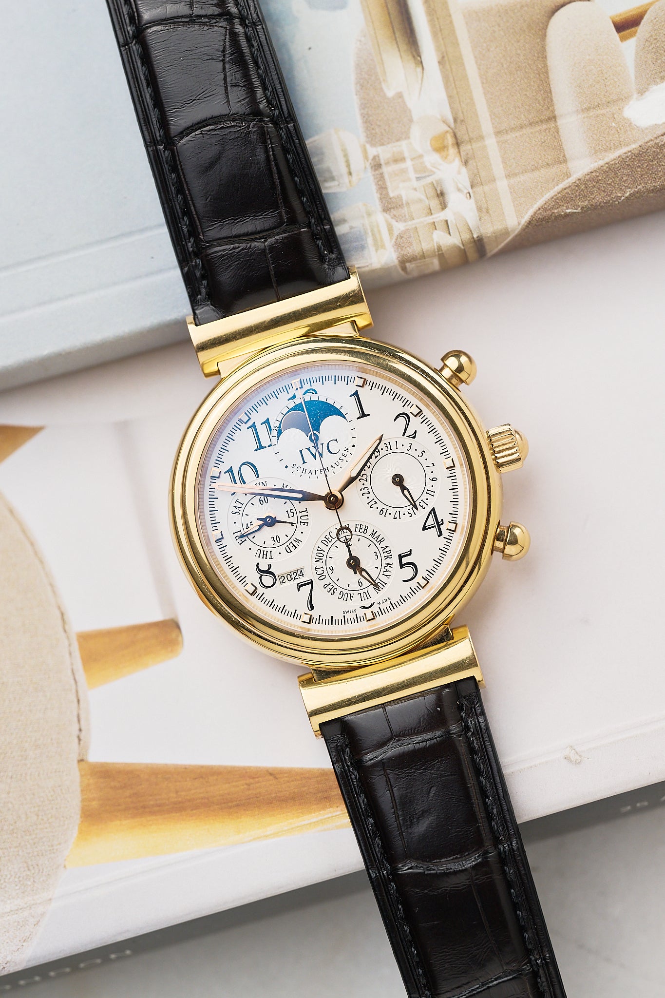 IWC DA VINCI PERPETUAL CALENDAR CHRONOGRAPH