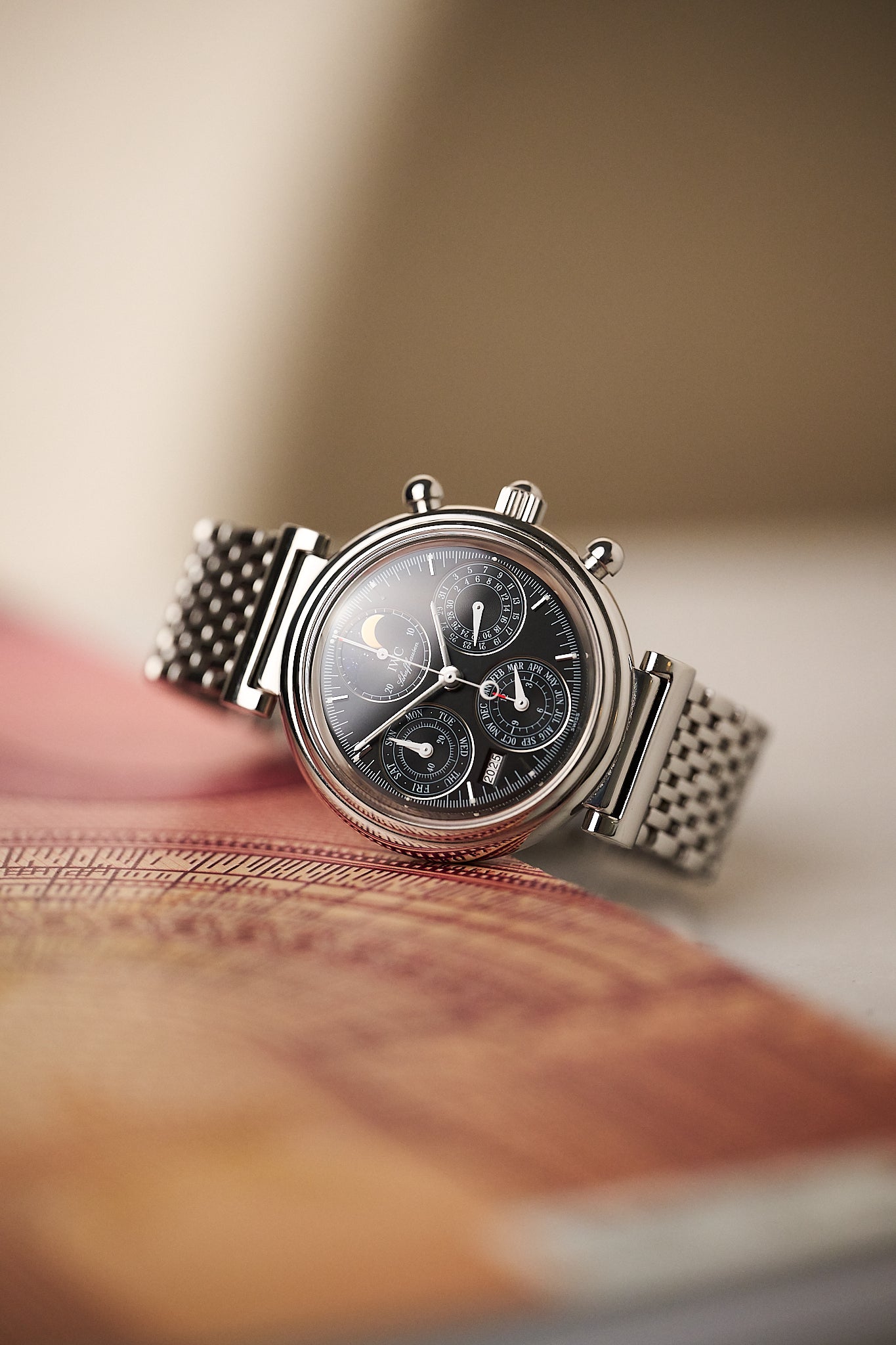 IWC DA VINCI IW3750 'PERPETUAL CALENDAR CHRONOGRAPH'