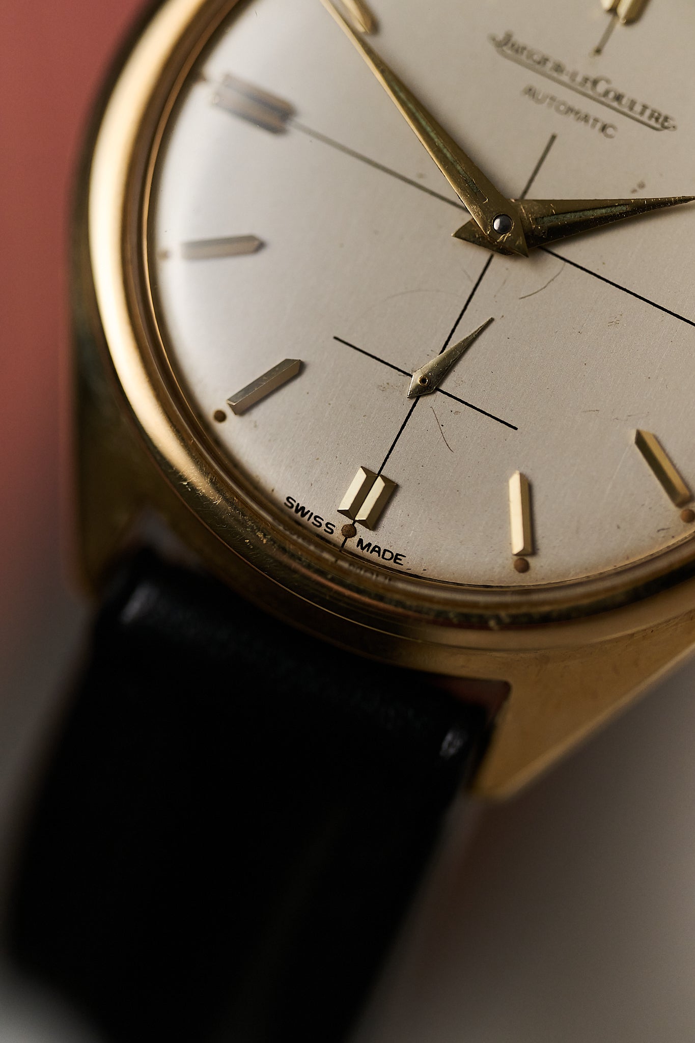 JAEGER-LECOULTRE 'CALATRAVA' 9CT YELLOW GOLD