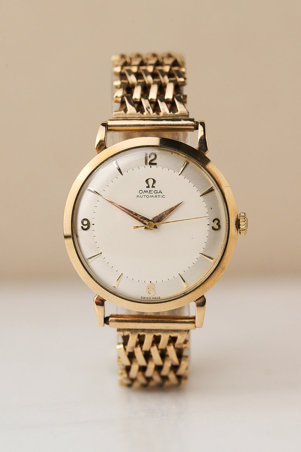 OMEGA AUTOMATIC 9K YELLOW GOLD 'COLLECTOR SET'