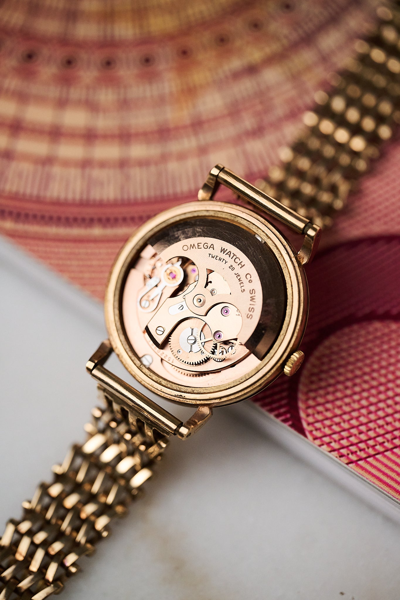 OMEGA AUTOMATIC 9K YELLOW GOLD 'COLLECTOR SET'