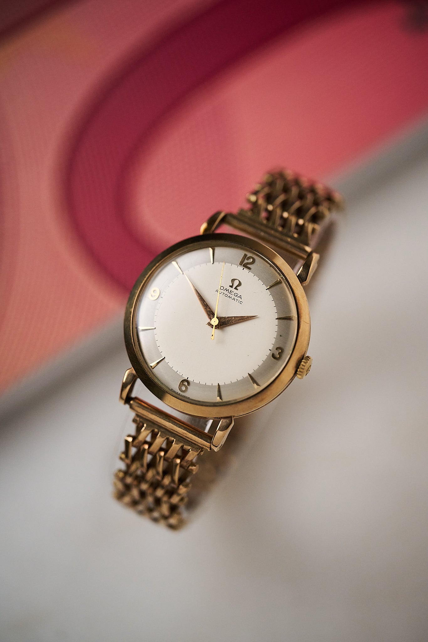 OMEGA AUTOMATIC 9K YELLOW GOLD 'COLLECTOR SET'
