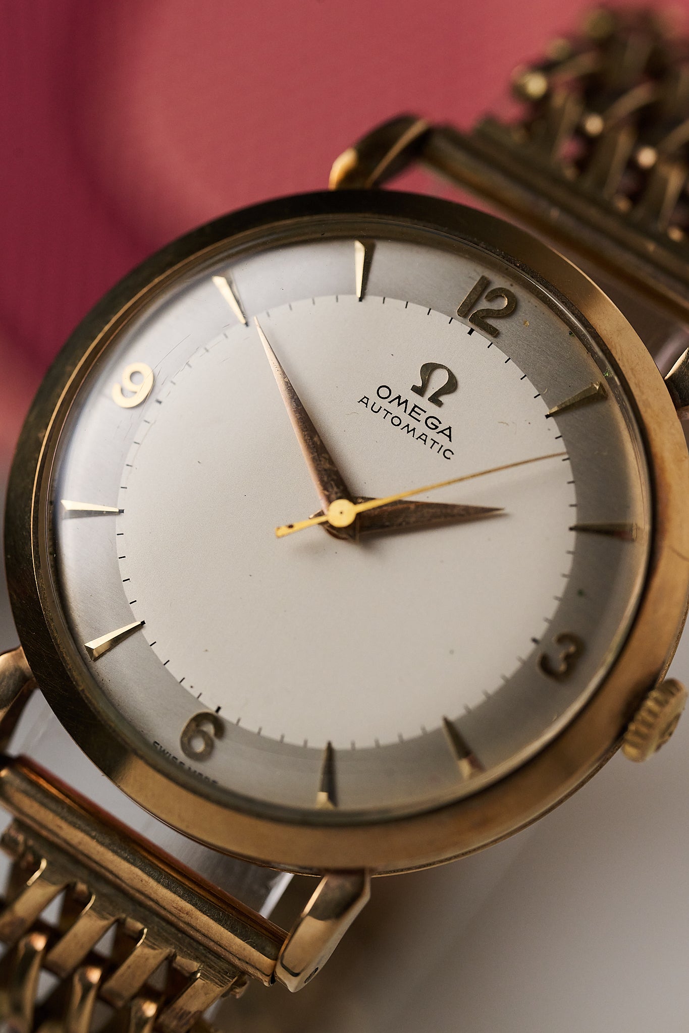 OMEGA AUTOMATIC 9K YELLOW GOLD 'COLLECTOR SET'