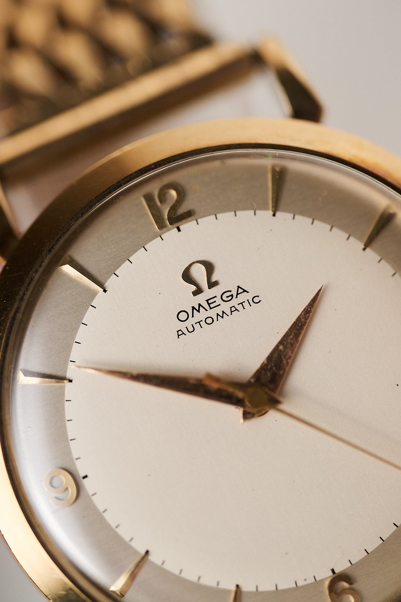 OMEGA AUTOMATIC 9K YELLOW GOLD 'COLLECTOR SET'