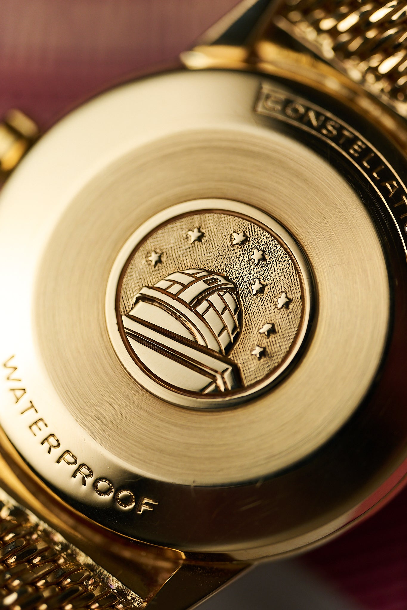 OMEGA CONSTELLATION 18K YELLOW GOLD 'DENISSON CASE'