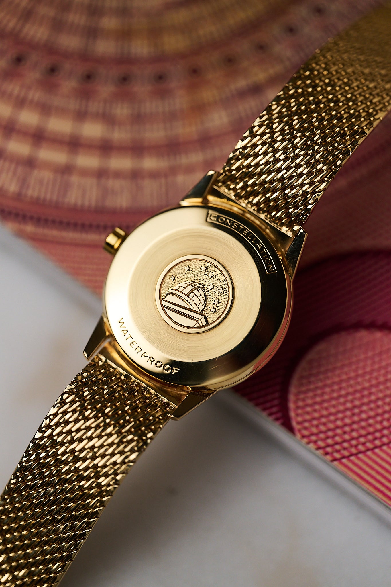 OMEGA CONSTELLATION 18K YELLOW GOLD 'DENISSON CASE'