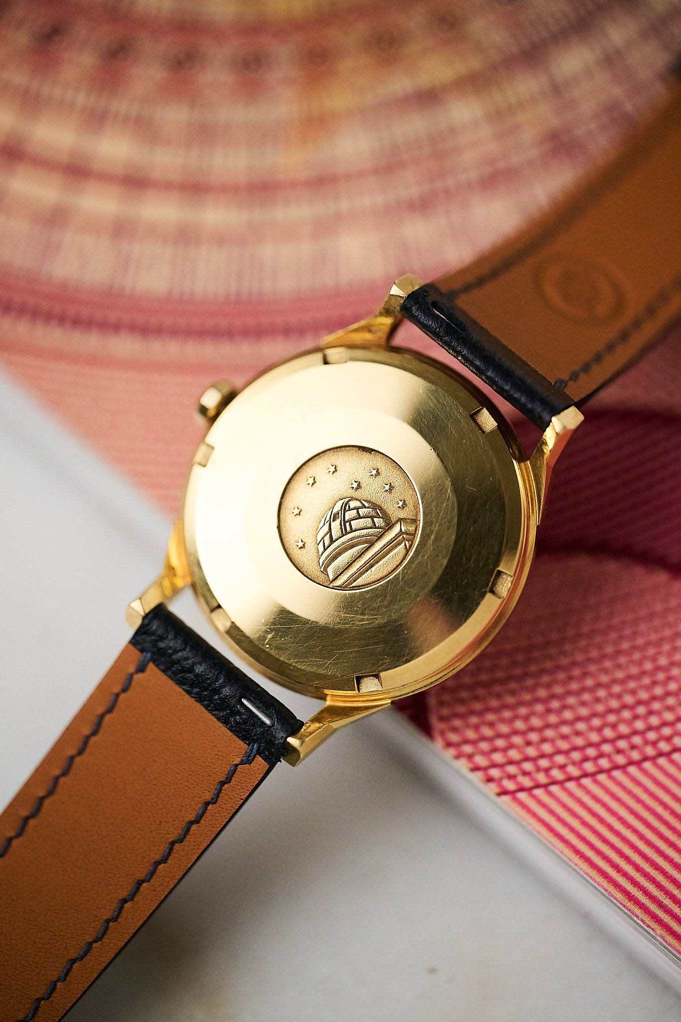 OMEGA CONSTELLATION 168.005-6 18K YELLOW GOLD 'PIE PAN'