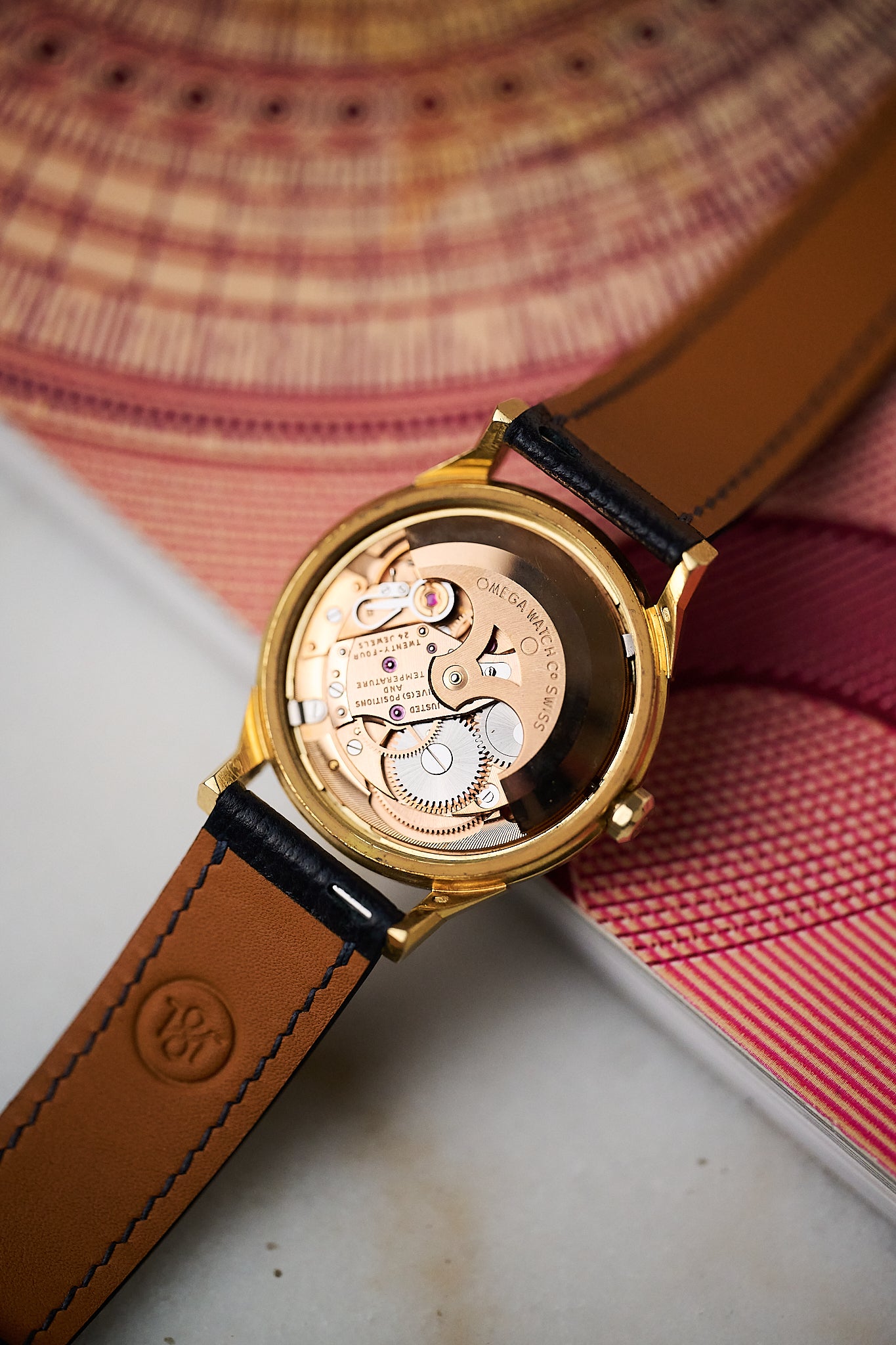 OMEGA CONSTELLATION 168.005-6 18K YELLOW GOLD 'PIE PAN'