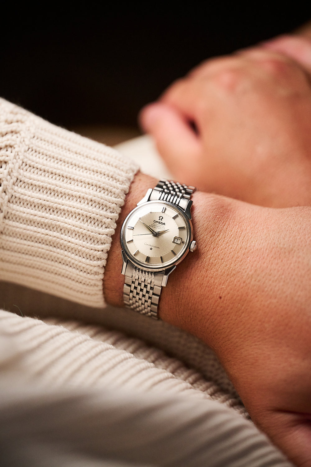 OMEGA CONSTELLATION 168.005 'PIE PAN DIAL'