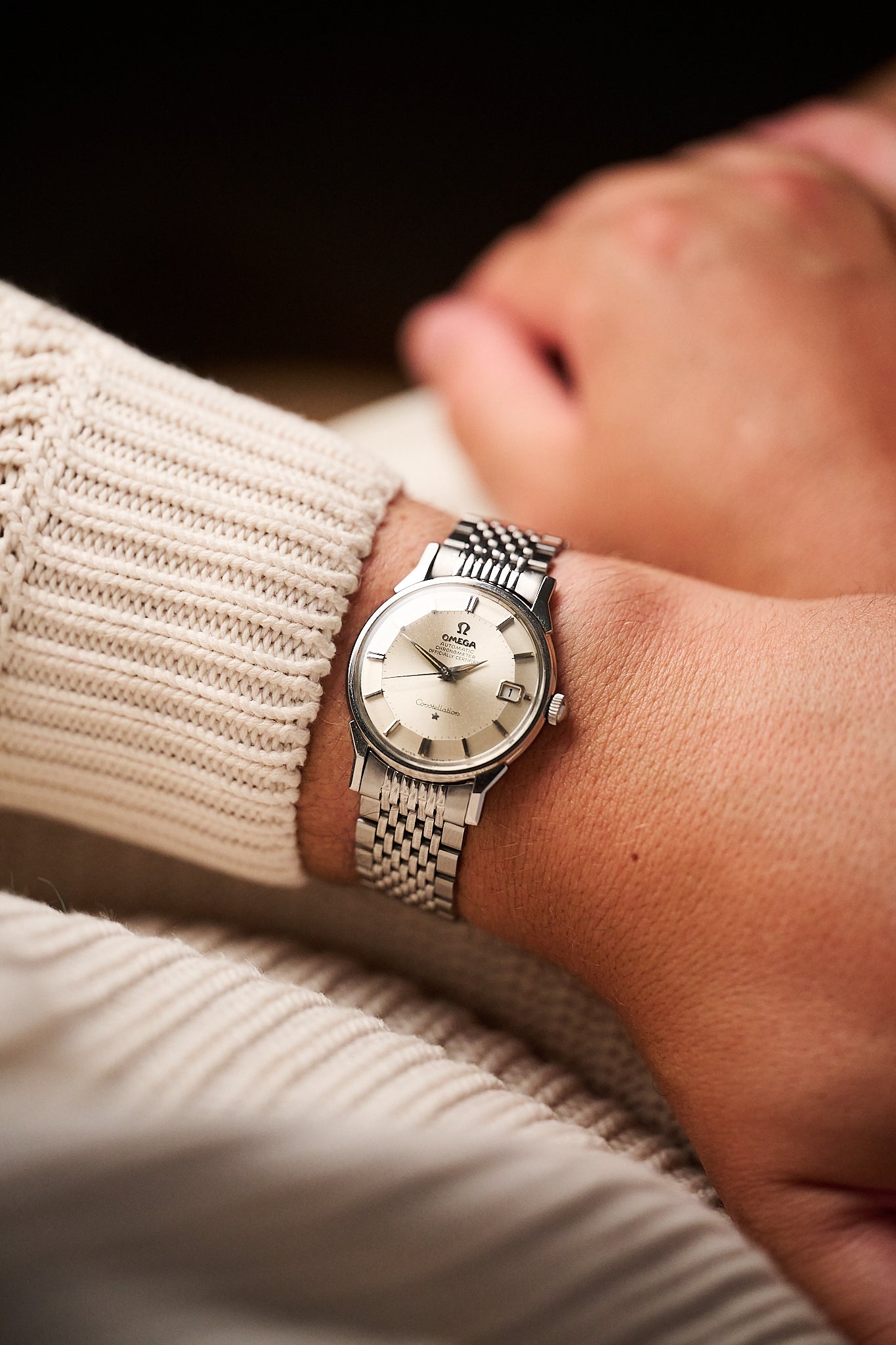 OMEGA CONSTELLATION 168.005 'PIE PAN DIAL'
