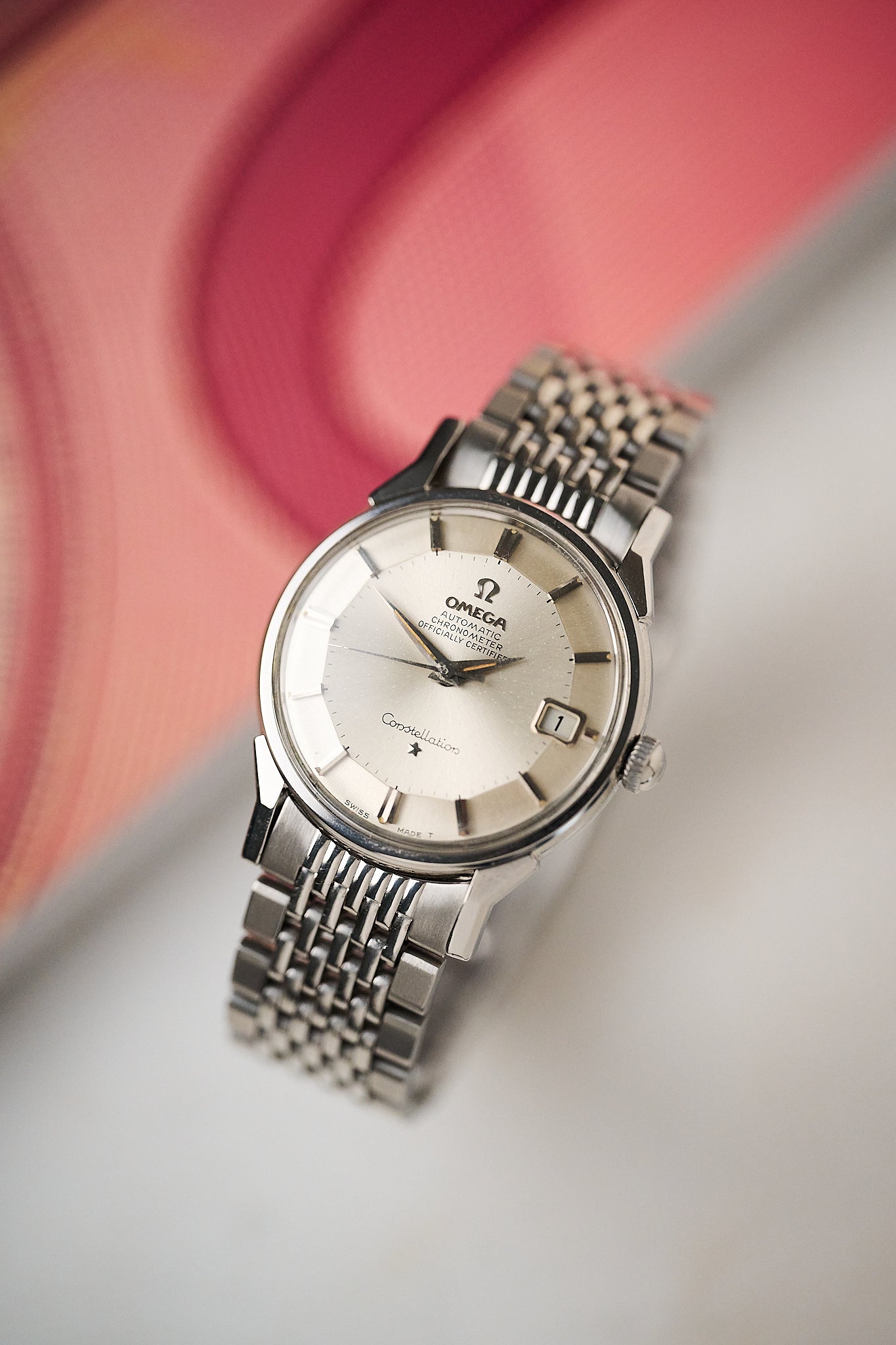 OMEGA CONSTELLATION 168.005 'PIE PAN DIAL'
