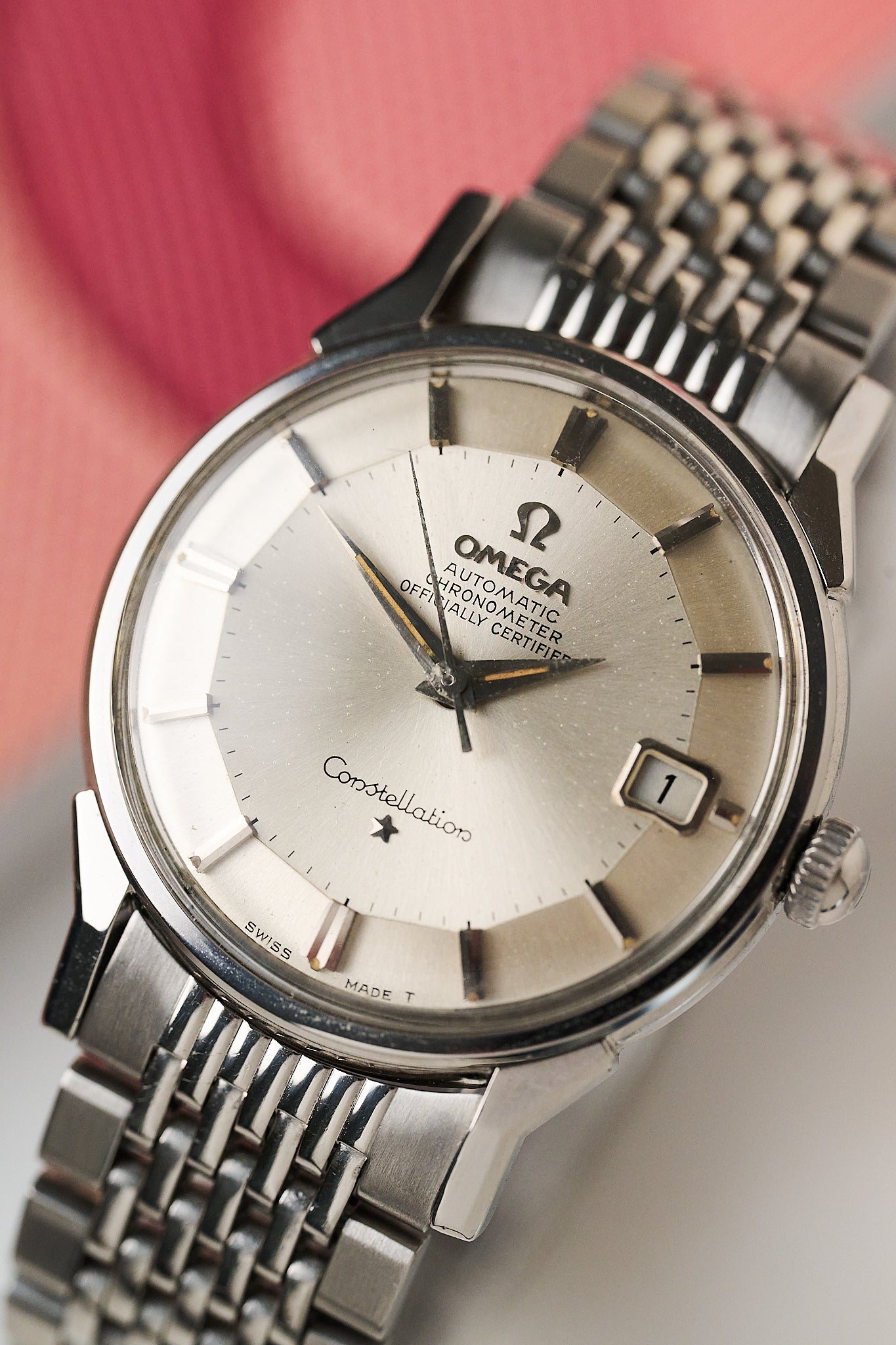OMEGA CONSTELLATION 168.005 'PIE PAN DIAL'