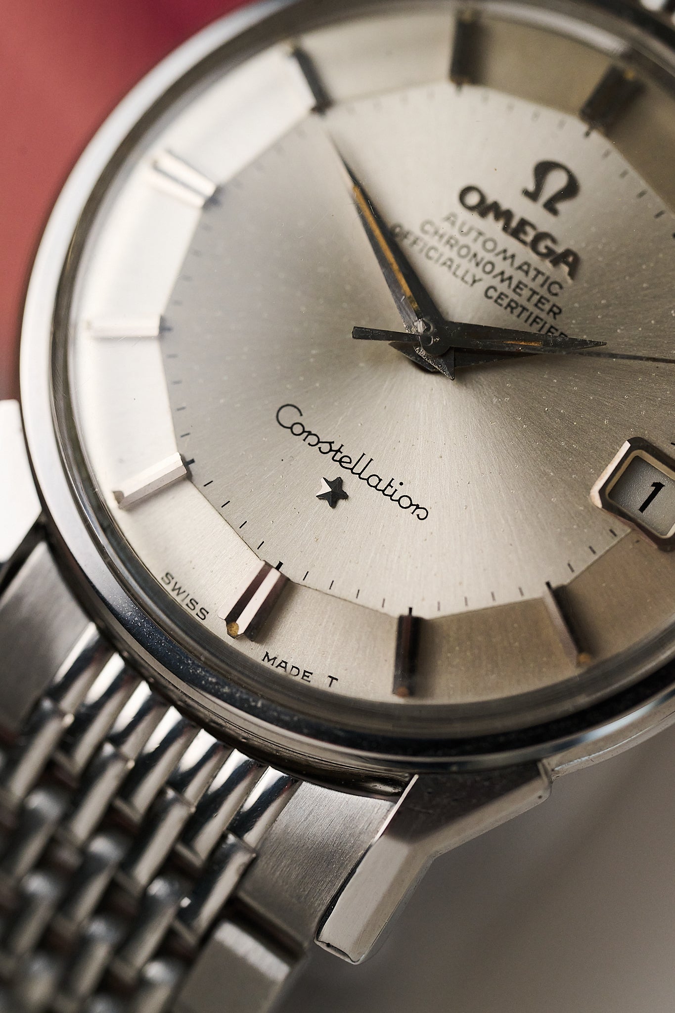 OMEGA CONSTELLATION 168.005 'PIE PAN DIAL'