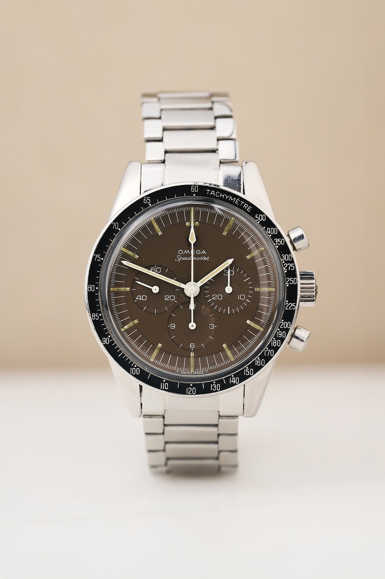 OMEGA SPEEDMASTER ED WHITE 'TROPICAL DIAL'