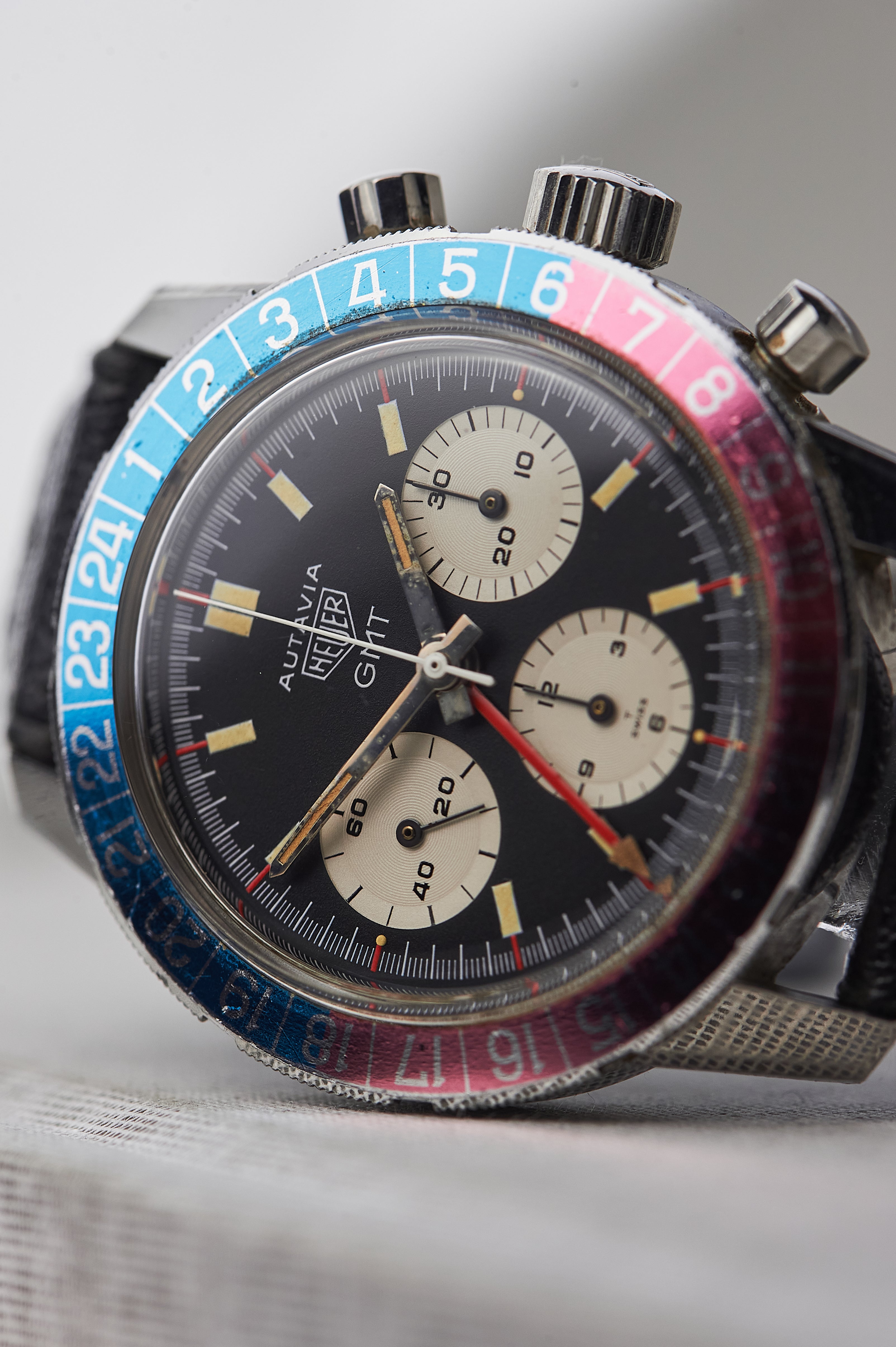 Heuer hot sale autavia gmt