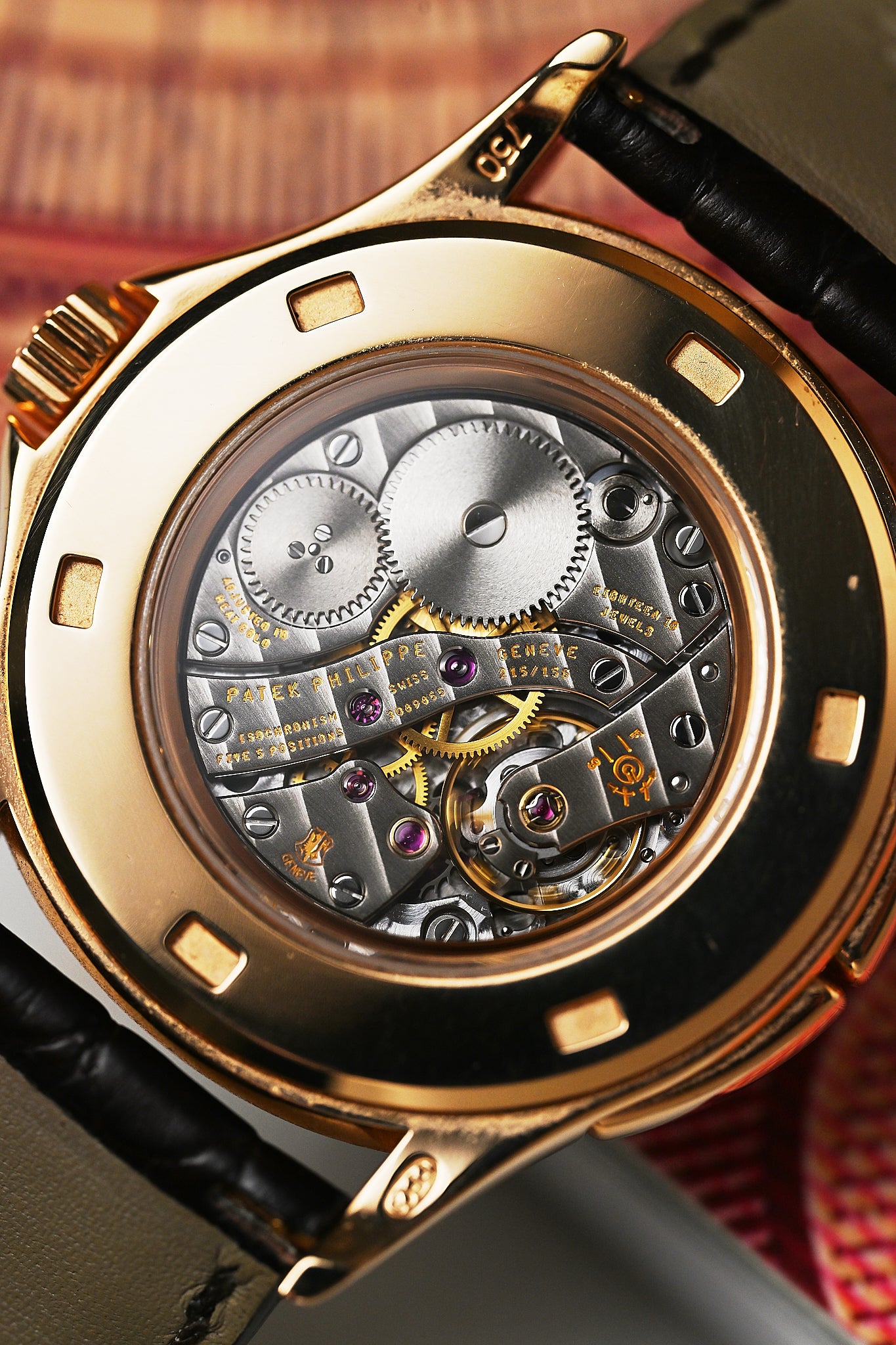 PATEK PHILIPPE CALATRAVA TRAVEL TIME 5134R '18K ROSE GOLD'