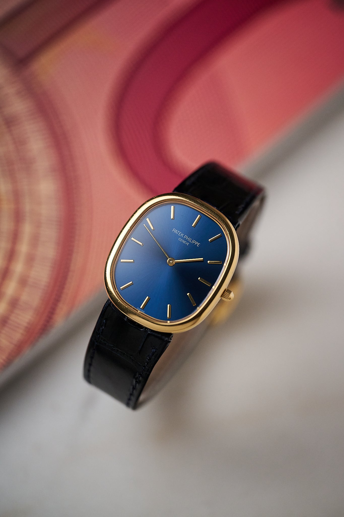 PATEK PHILIPPE ELLIPSE 3738 '18K YELLOW GOLD'