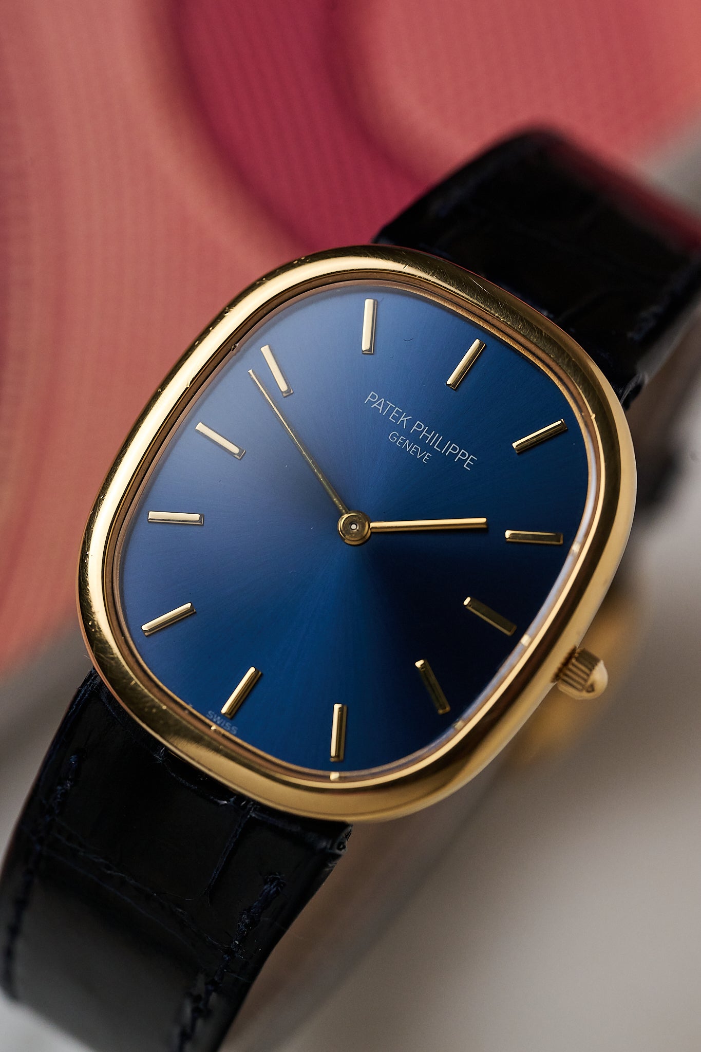 PATEK PHILIPPE ELLIPSE 3738 '18K YELLOW GOLD'