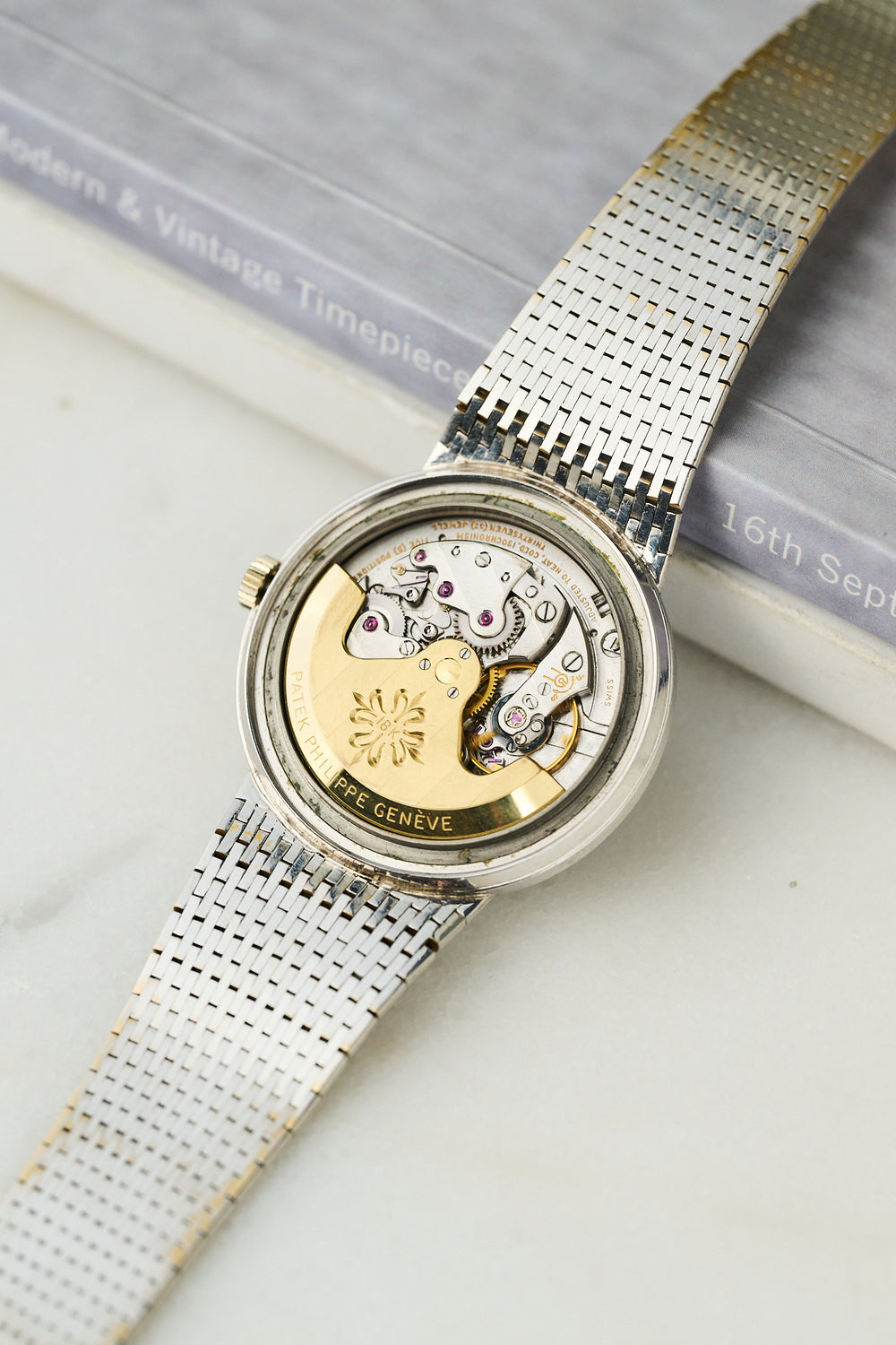 PATEK PHILLIPPE CALENDAR 18K WHITE GOLD