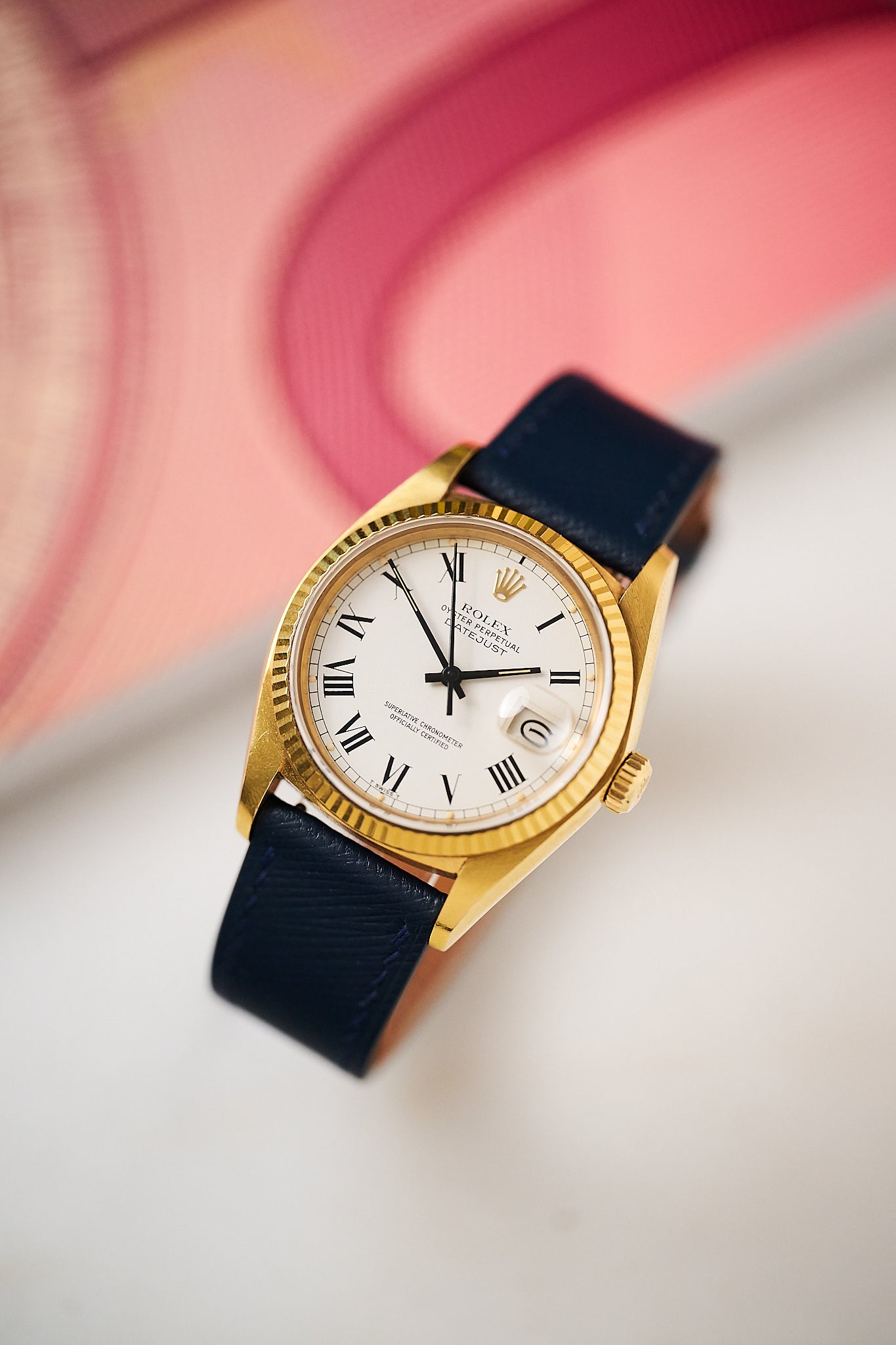 ROLEX DATEJUST 16018 YELLOW GOLD 'BUCKLEY DIAL'