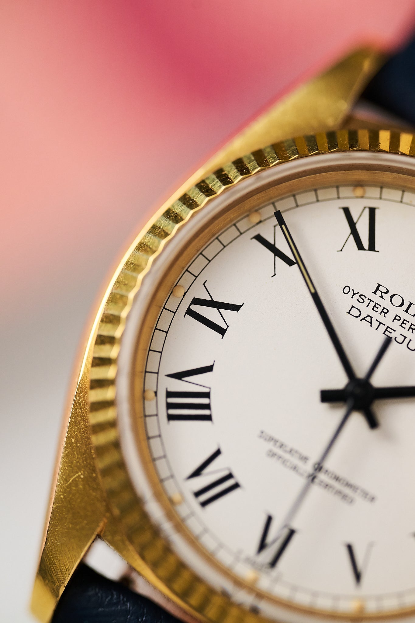 ROLEX DATEJUST 16018 YELLOW GOLD 'BUCKLEY DIAL'