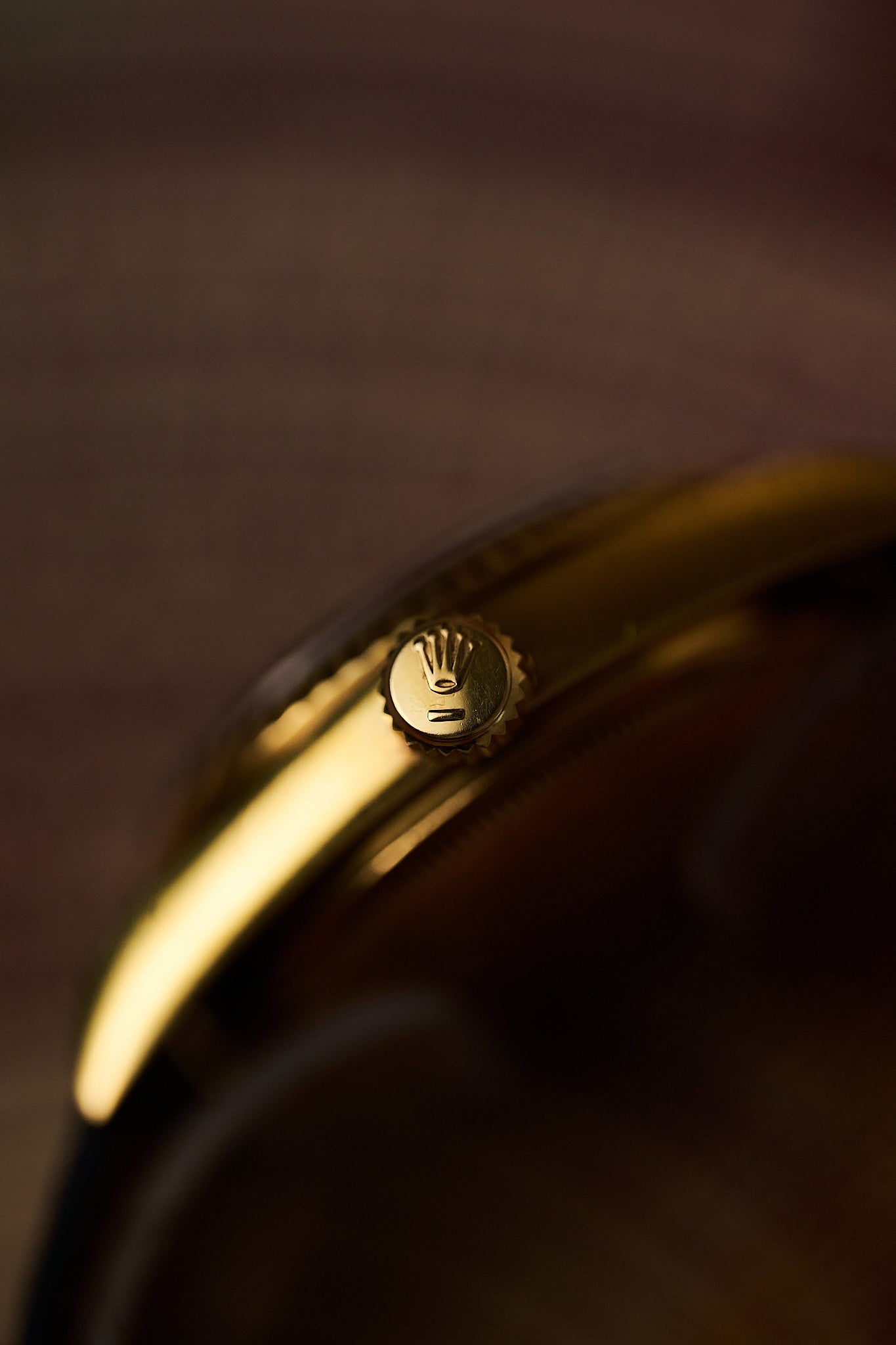 ROLEX DATEJUST 16018 YELLOW GOLD 'BUCKLEY DIAL'