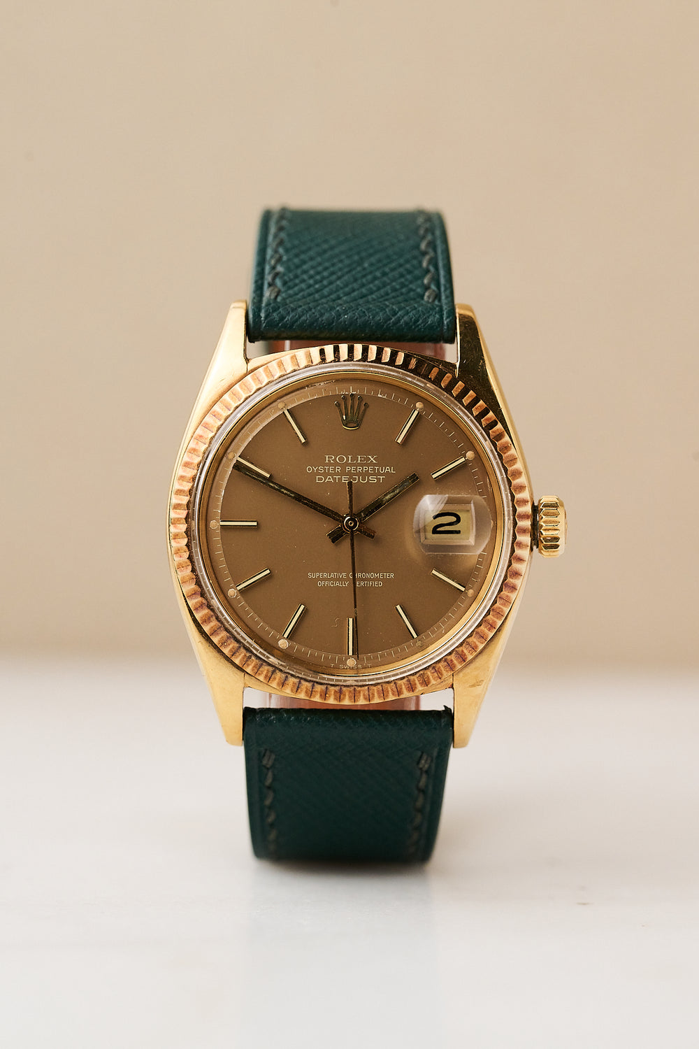 ROLEX DATEJUST 1601/8 'CAPPUCCINO'
