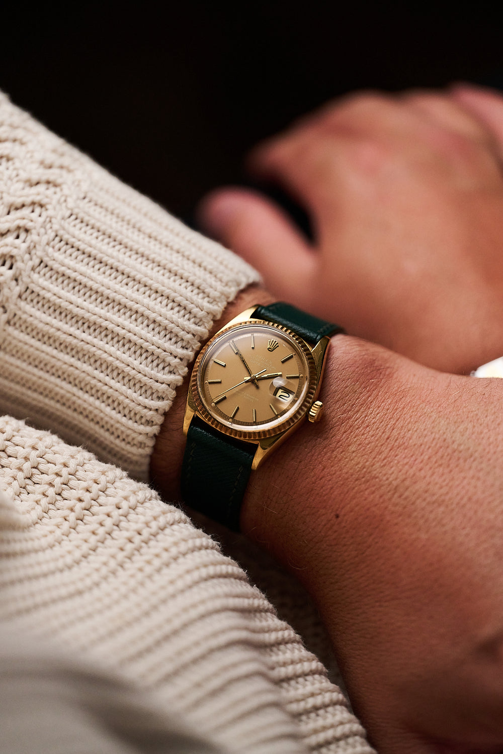 ROLEX DATEJUST 1601/8 'CAPPUCCINO'