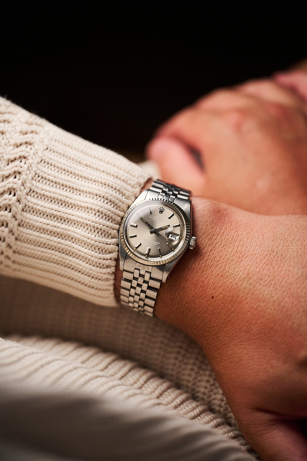 ROLEX DATEJUST 36 1601 'GREY DIAL'