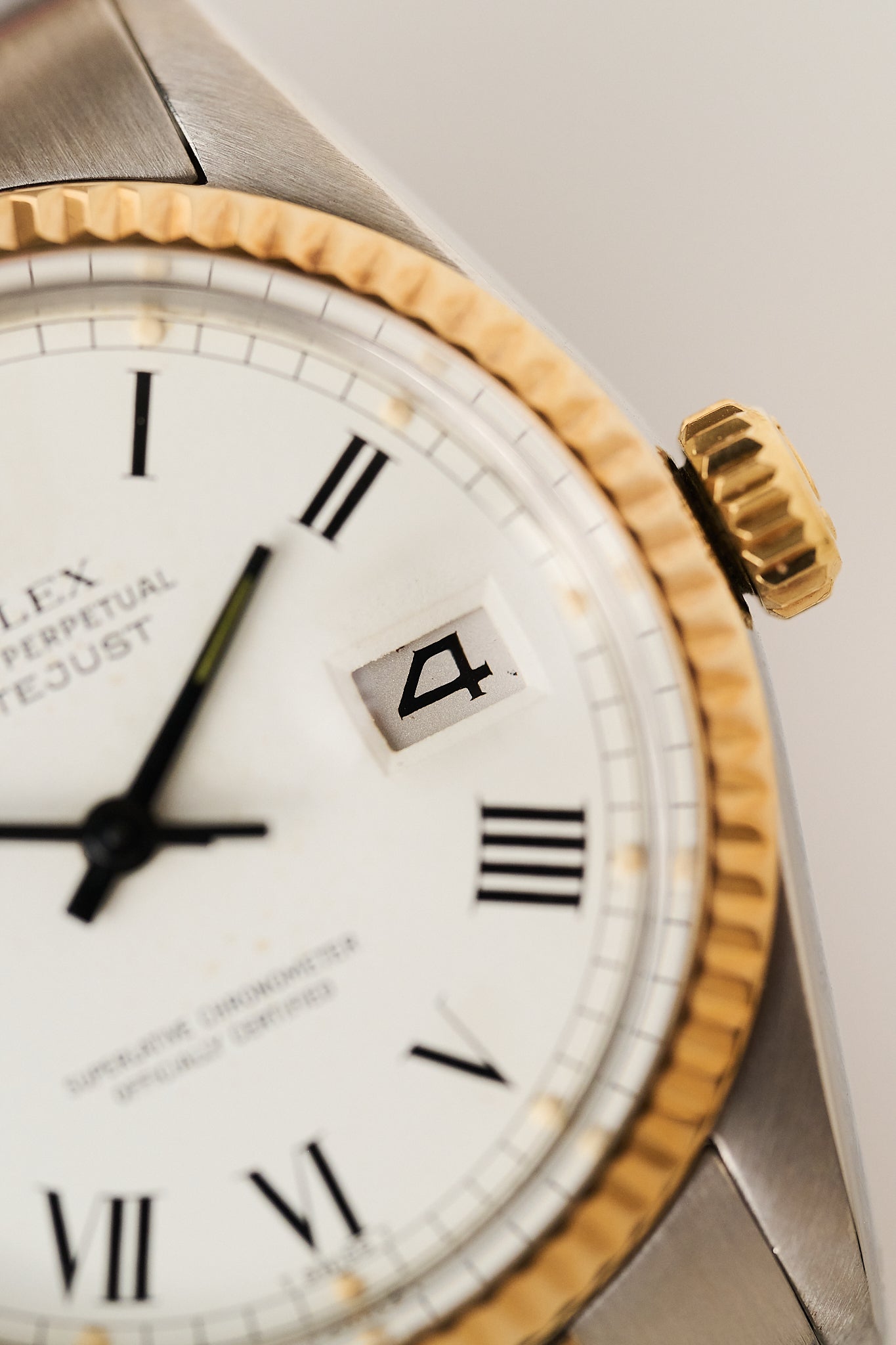 ROLEX DATEJUST 36 16013 'BUCKLEY DIAL' FULL SET