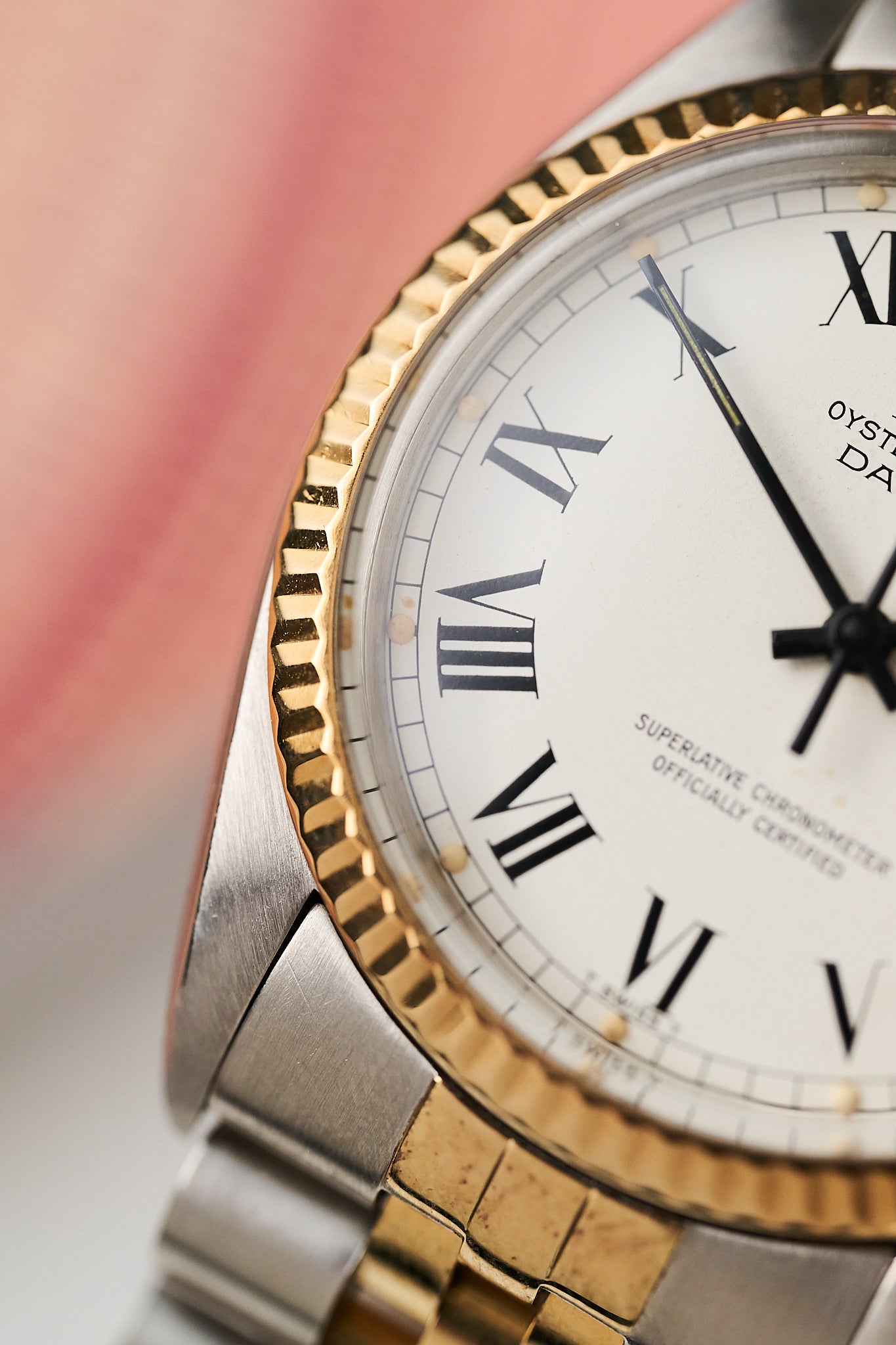 ROLEX DATEJUST 36 16013 'BUCKLEY DIAL' FULL SET