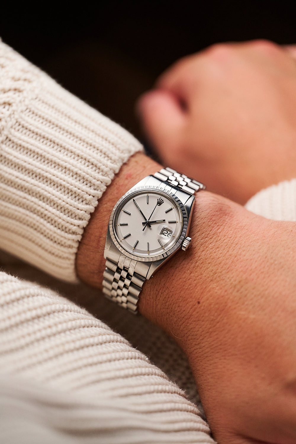 ROLEX DATEJUST 36 1603 'GHOST DIAL'