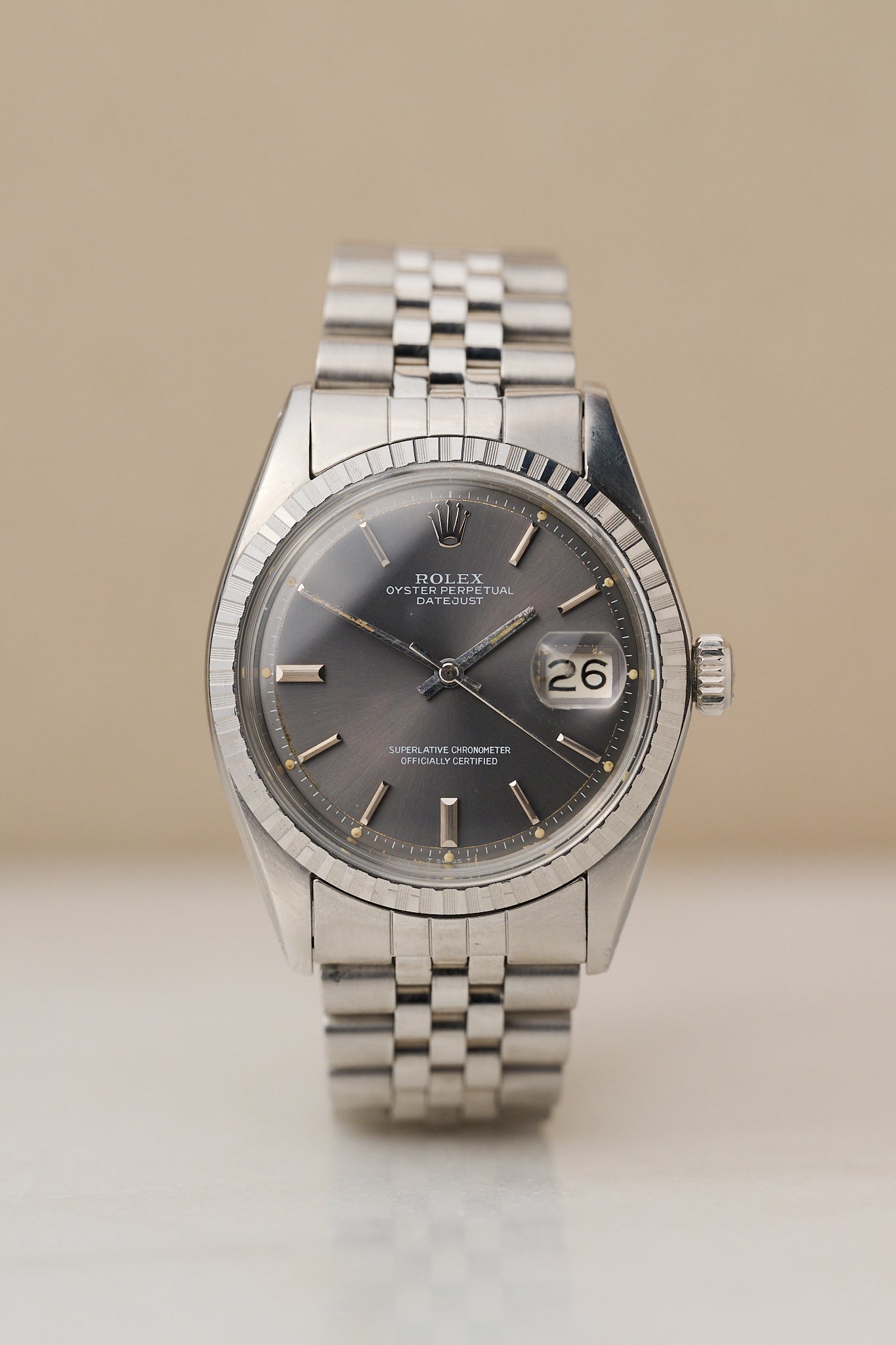 ROLEX DATEJUST 36 1603 'GREY DIAL'