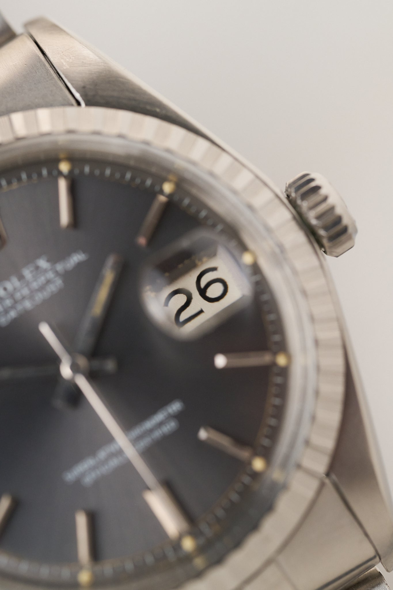 ROLEX DATEJUST 36 1603 'GREY DIAL'